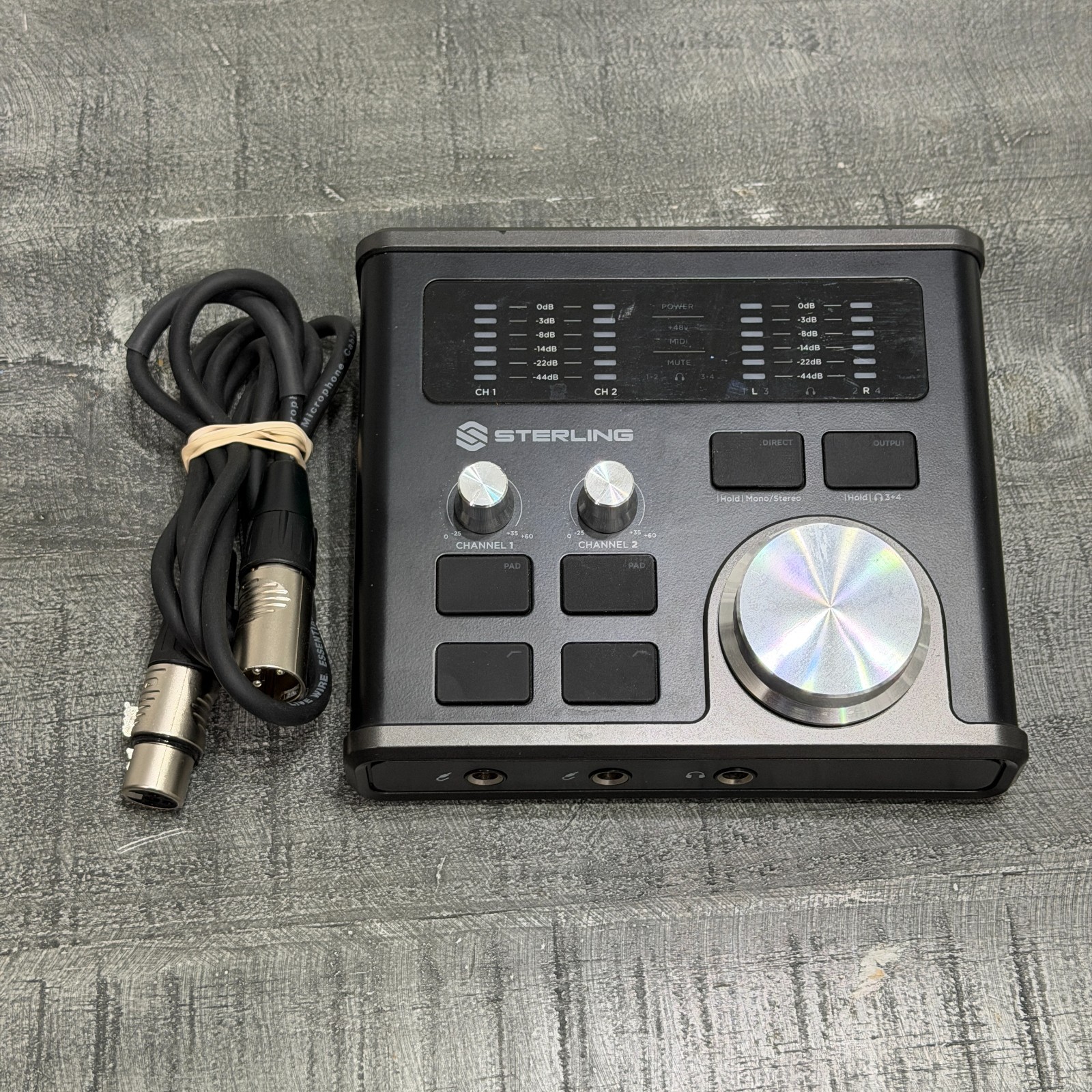 Sterling Harmony H224 USB C Audio Interface UNTESTED (READ DESCRIPTION)