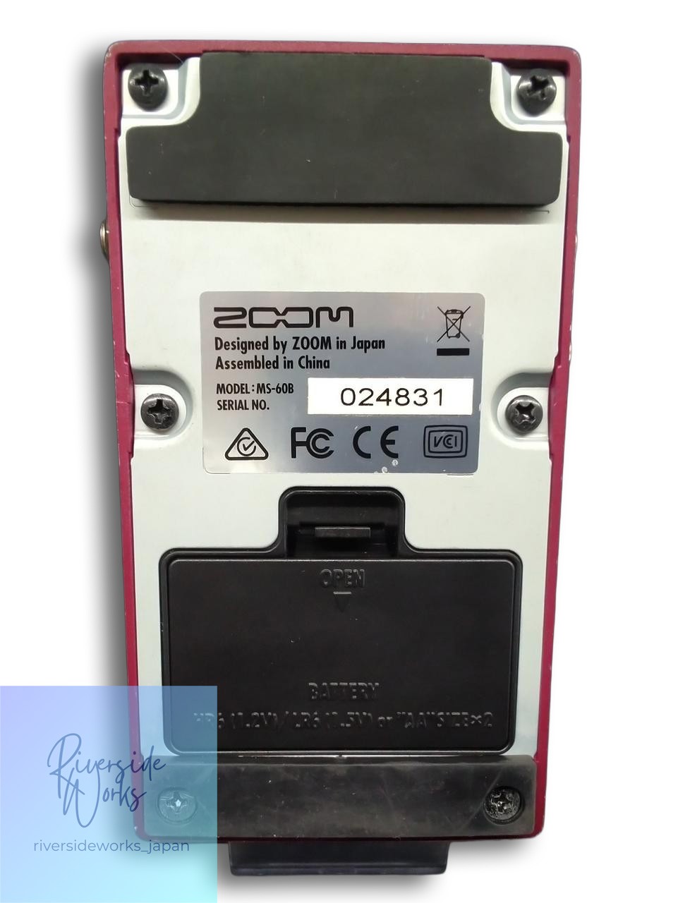 ZOOM MS-60B Multi-Effects Pedal for Bass Used JP