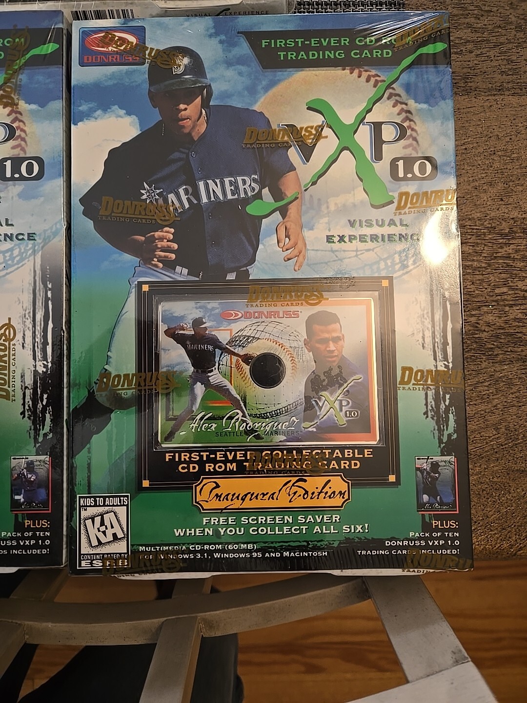 Donruss: VxP 1.0 CD Lot Of 5 Ken Griffey Jr. Ripken 1997 SEALED