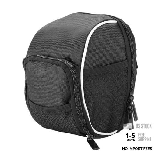 Handlebar Bag - 1.5L Quick Release Frame Pouch with Rain Cover for Cycling &