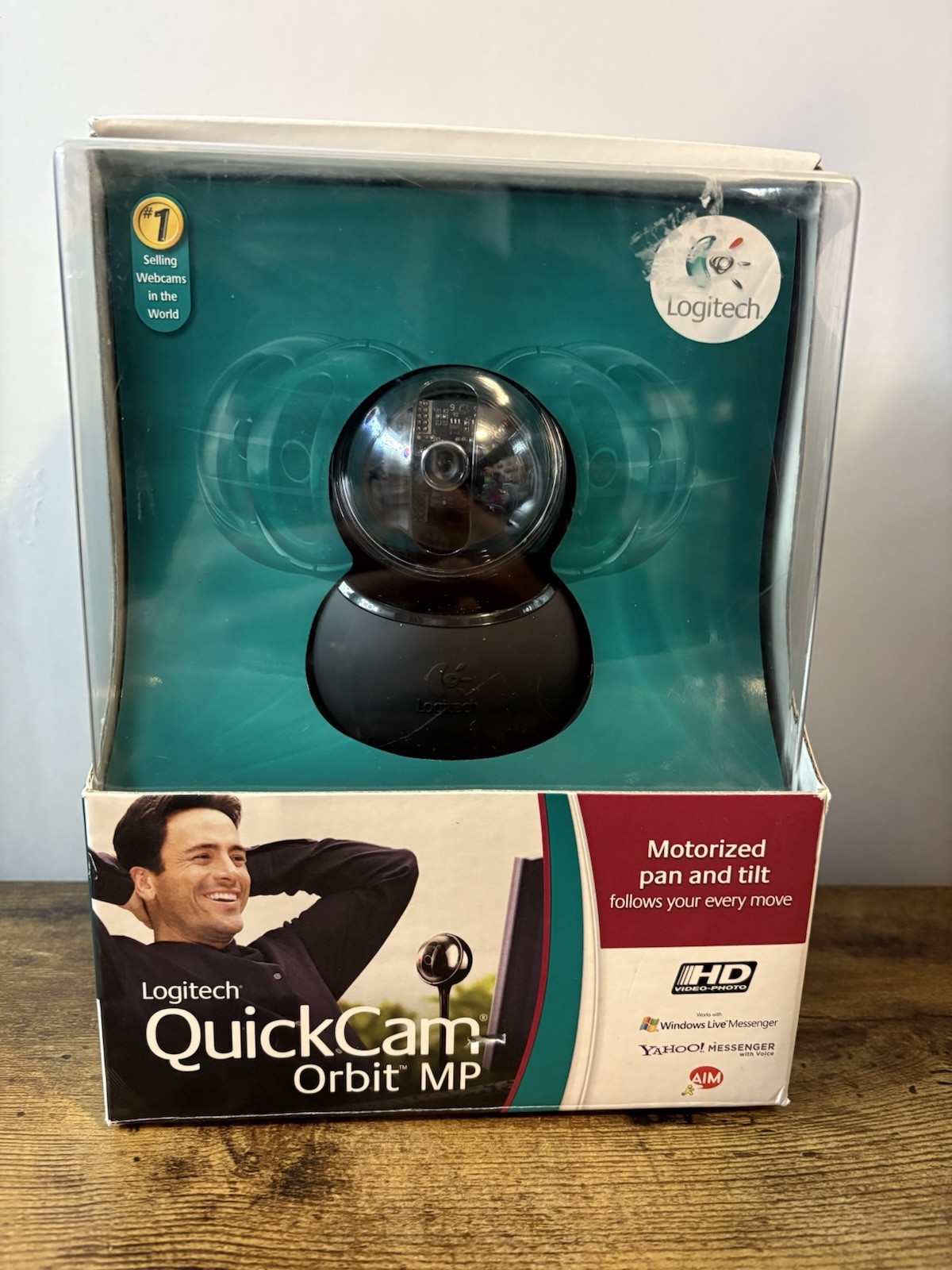 Logitech QuickCam Orbit MP Motorized Pan and Tilt Camera HD 2006