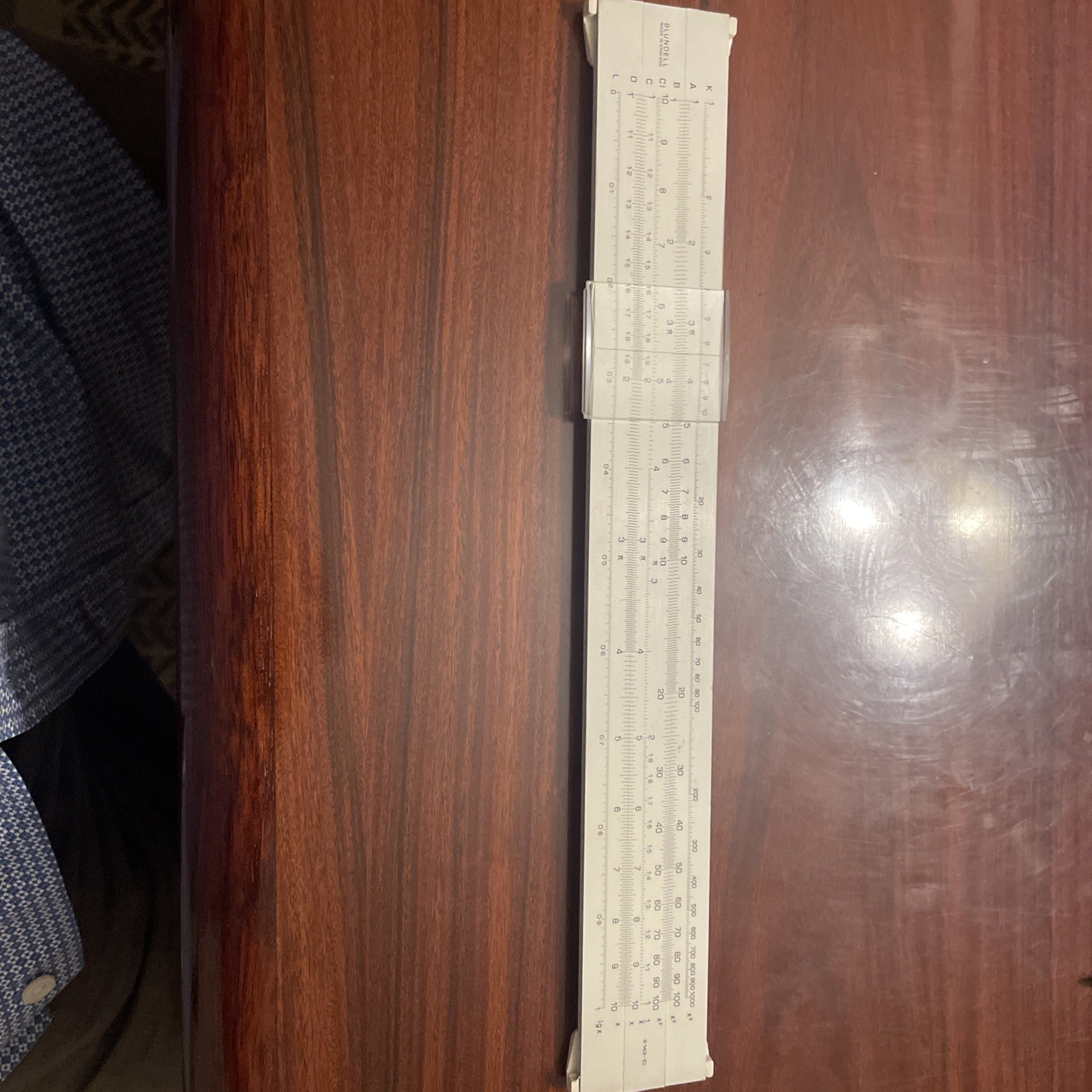 Used Blundell No. 5143 - 10, 10" Slide Rule