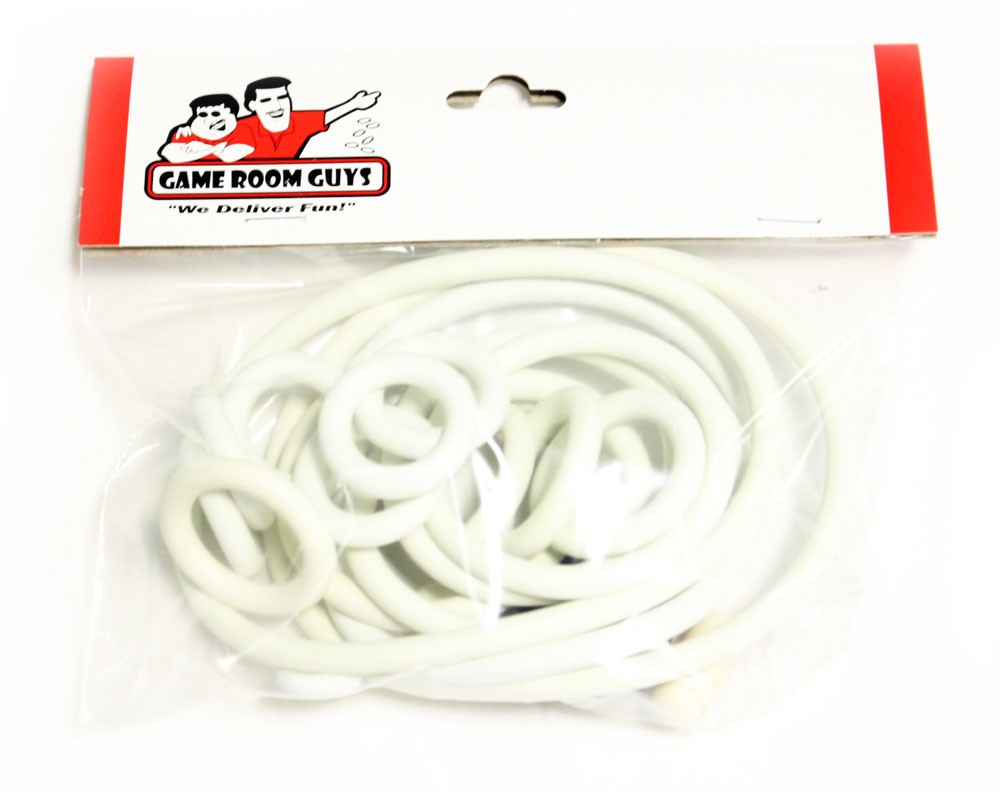 Williams Lady Luck Pinball Machine Replacement Repair Rubber Ring Kit White