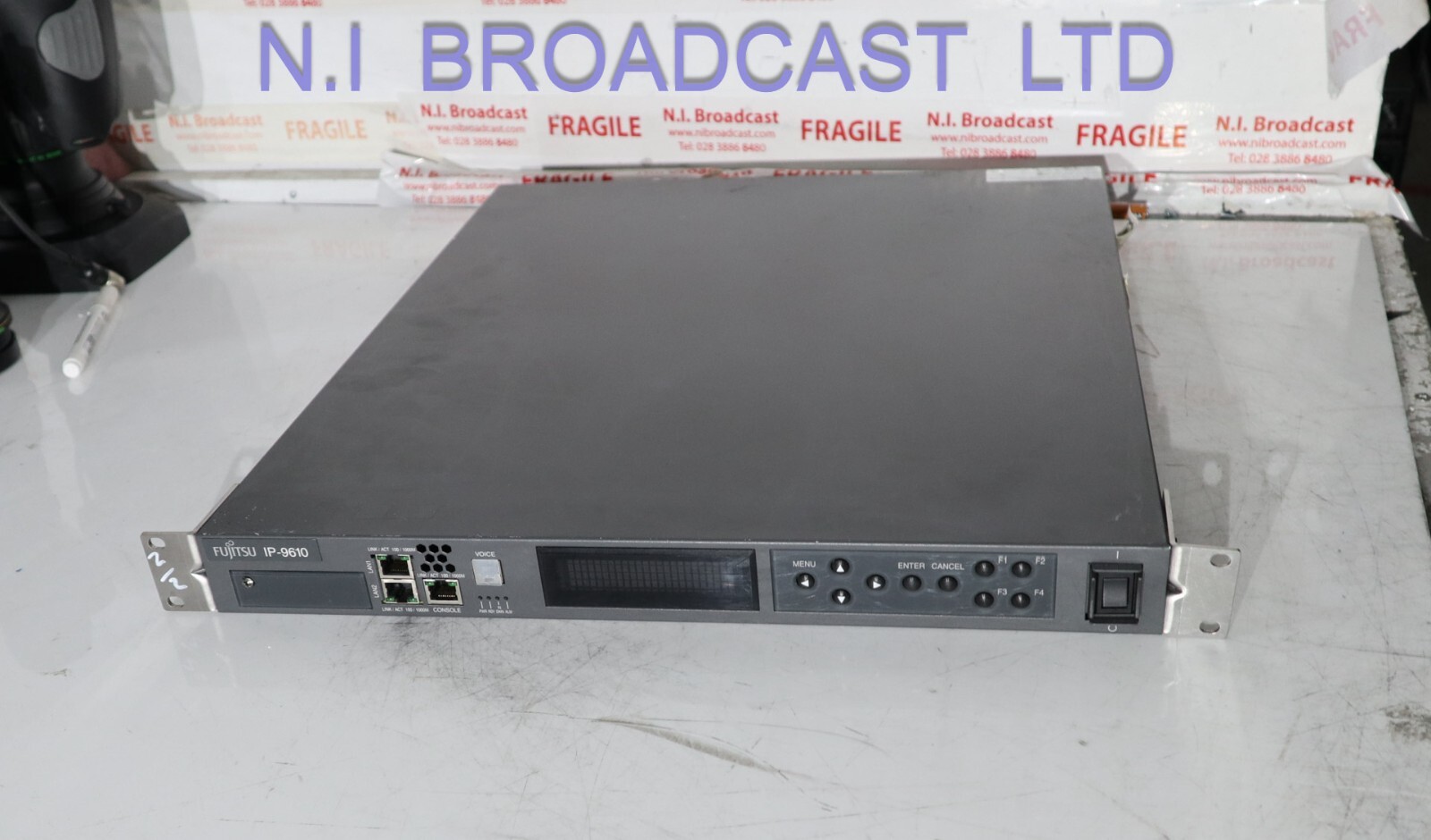 Fujitsu ip-9610 dual encoder (2x encoder cards installed, HDSDI h.264 etc)
