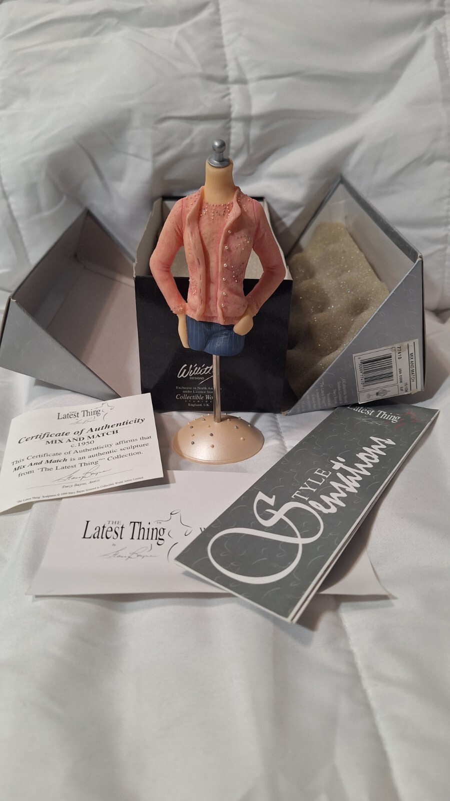 The Latest Thing Style Sensations Mix and Match Mini Mannequin Figurine