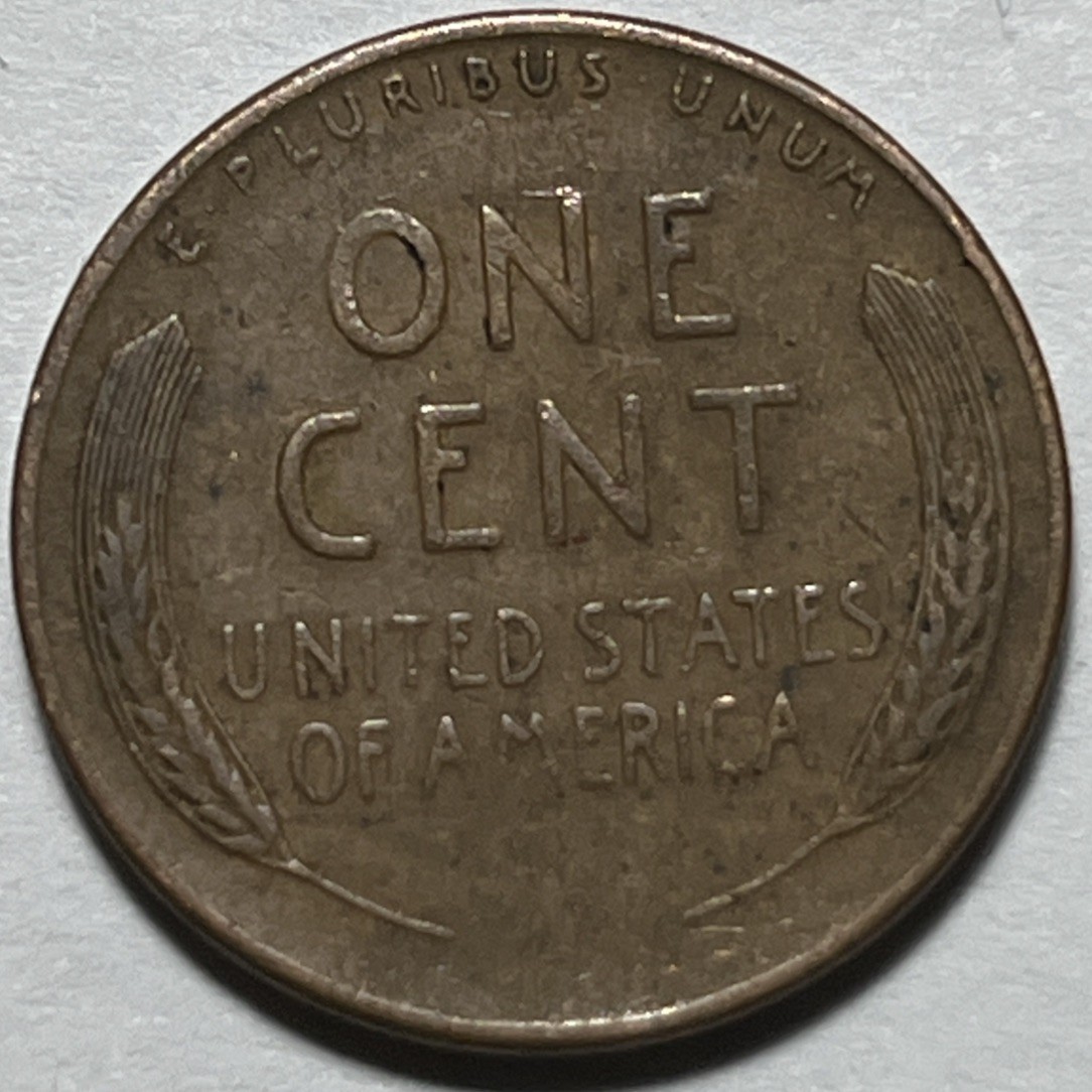 1951 S Lincoln Penny Error Misplaced Mint Mark Error