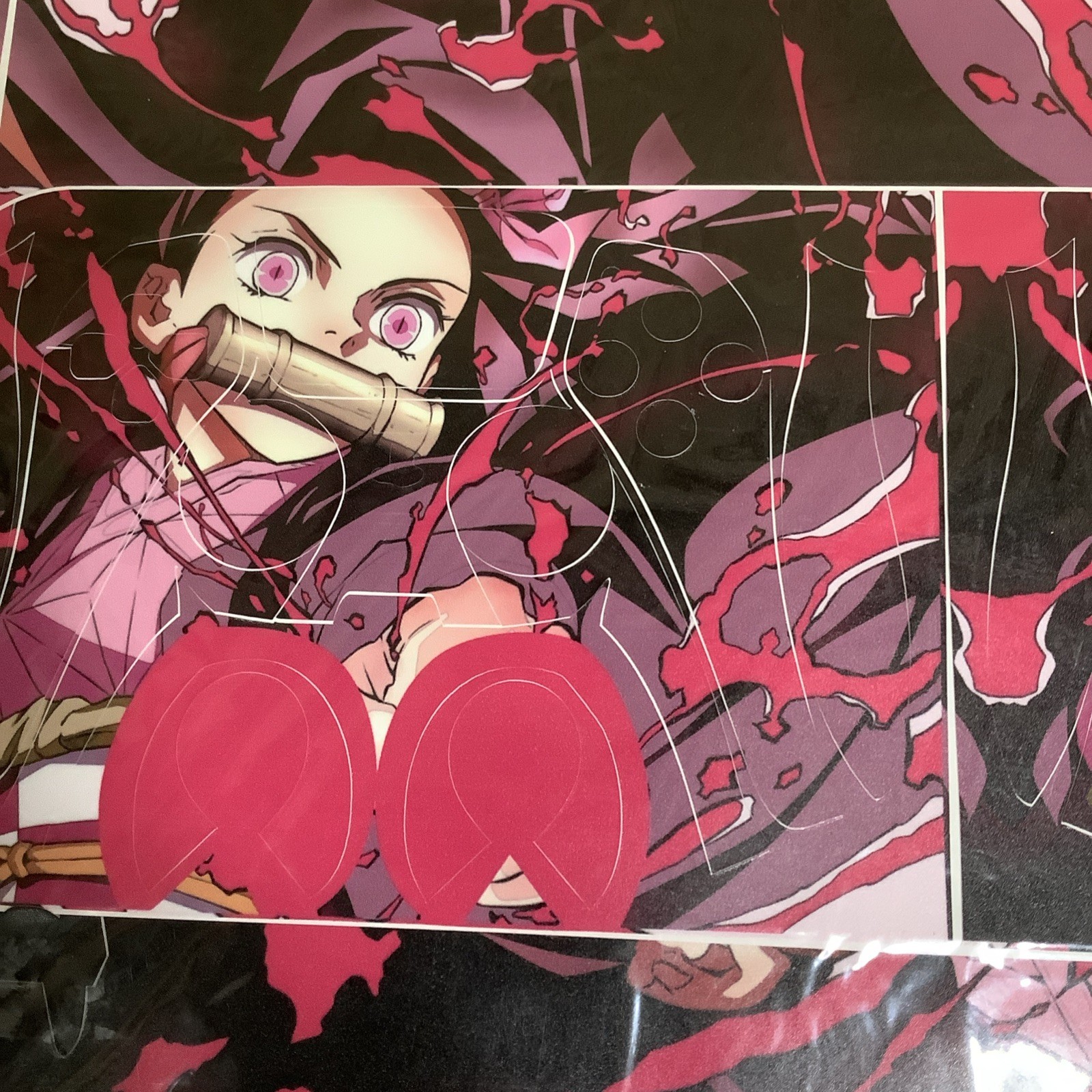 PS5 Demon Slayer Wrap Skin Mmpotop Full Controller Set