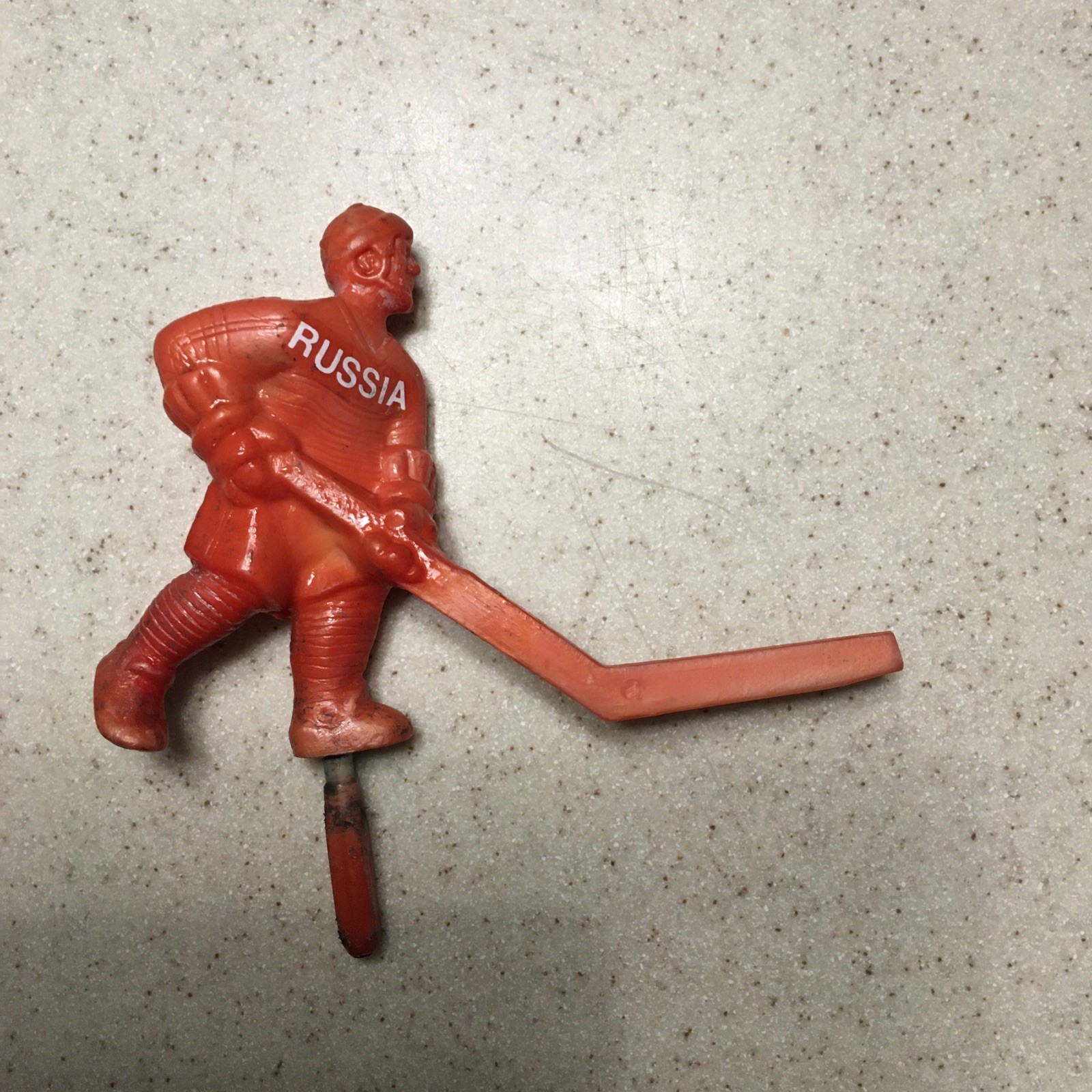 Vtg Original Chexx Bubble Dome Hockey USSR Russia Short Stick L.H. EUC