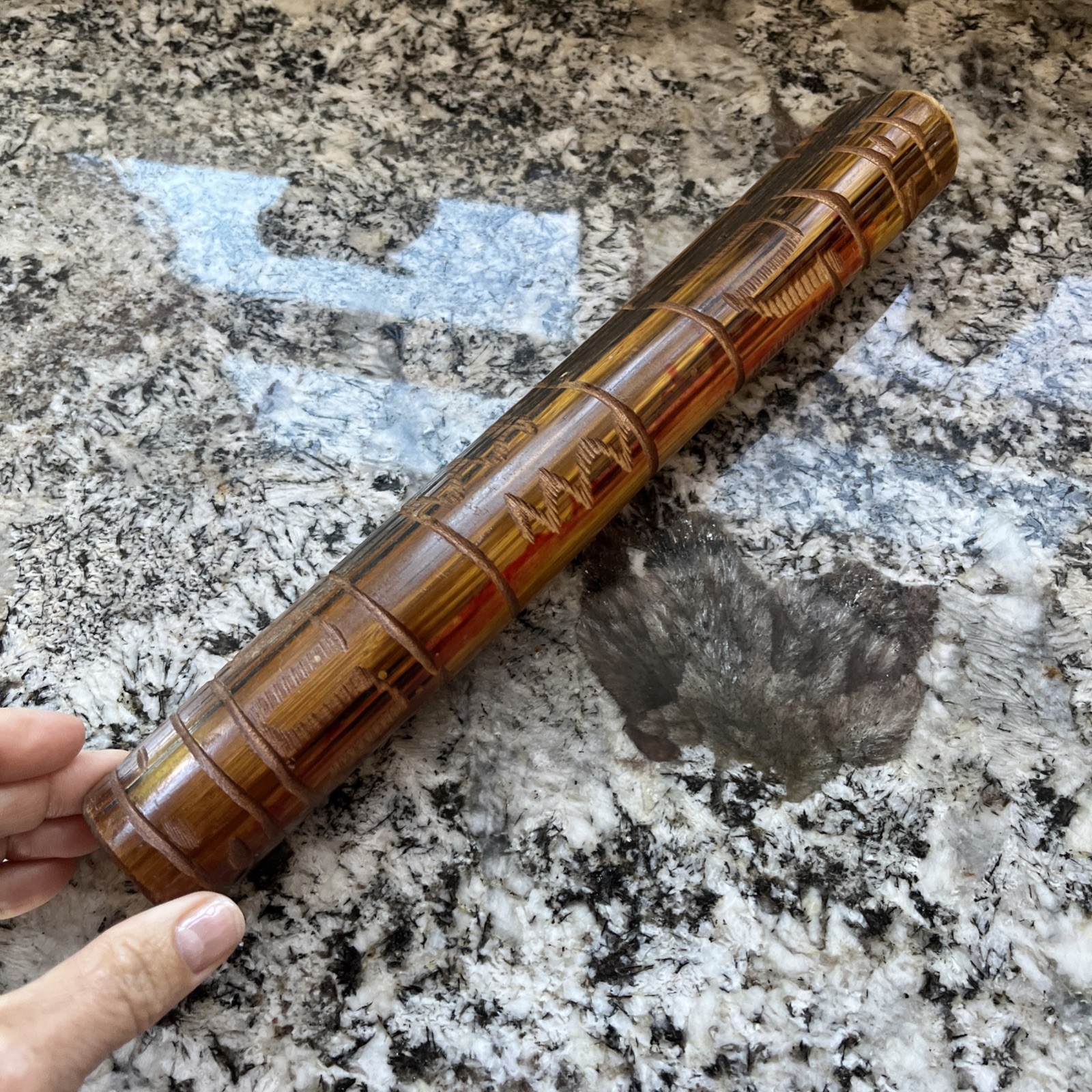 Handcrafted Bamboo Rainstick Percussion Instrument