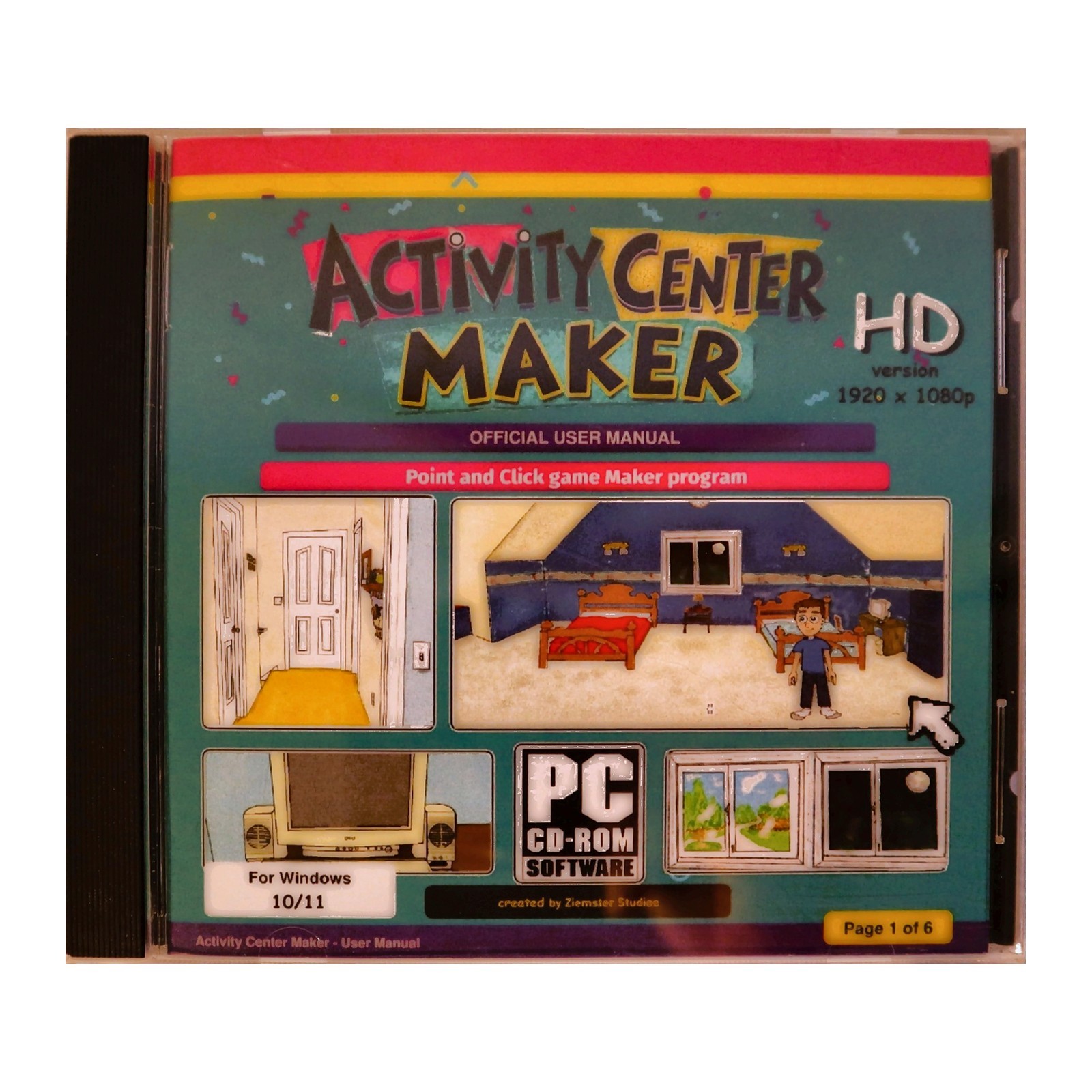 Activity Center Maker HD - CD-ROM Software- Jewel Case Edition