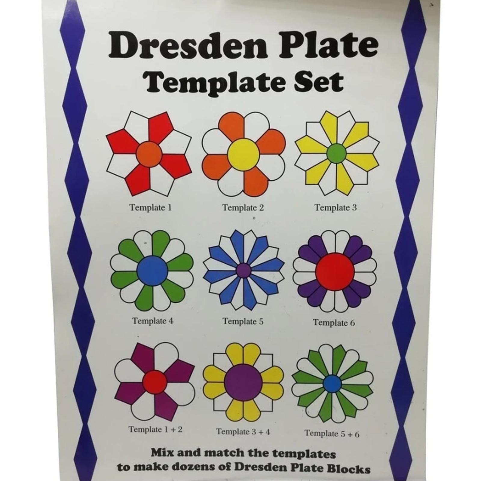 DYNWAVE 10Pcs/Set Regular Plate Template for Sewing Machine Domestic Template...