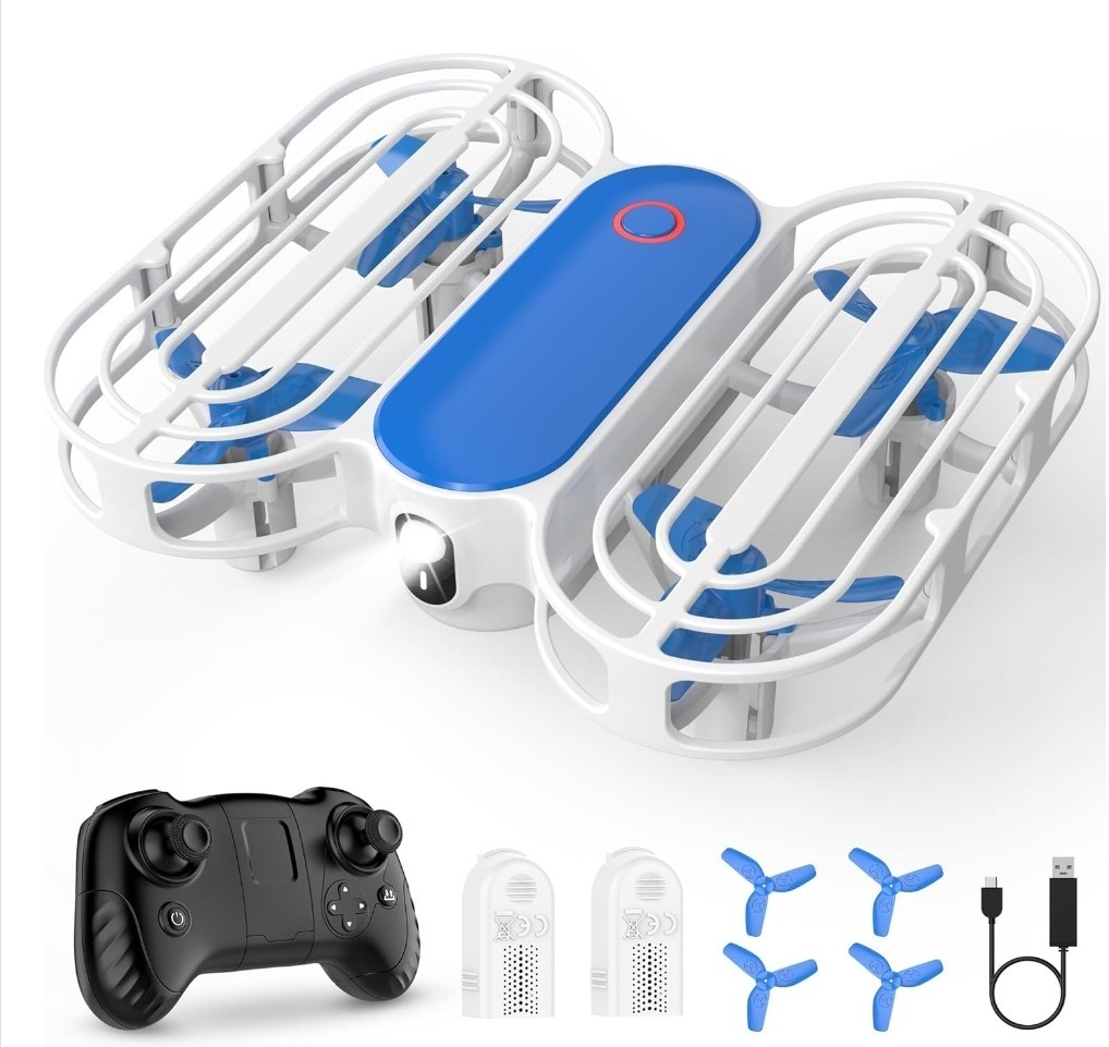 JY09 Drone for Kids with Altitude-Hold, 3D Flip, Circle Fly, Self-Rotation, 14+