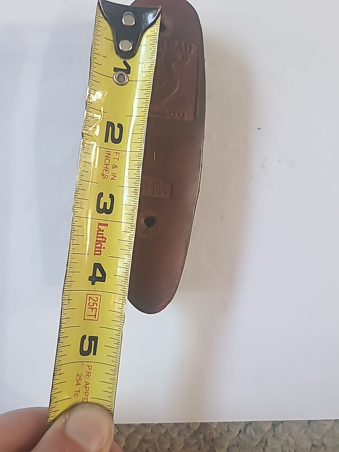 Vintage Read Head Brand Butt Pad