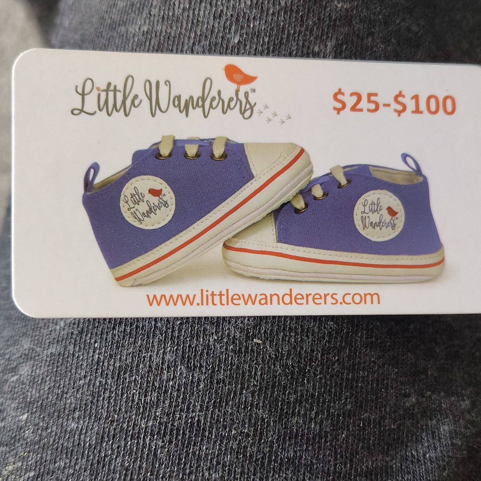 Little Wanderers $60 Gift Card - Clothing - US Nationwide - No Expiration