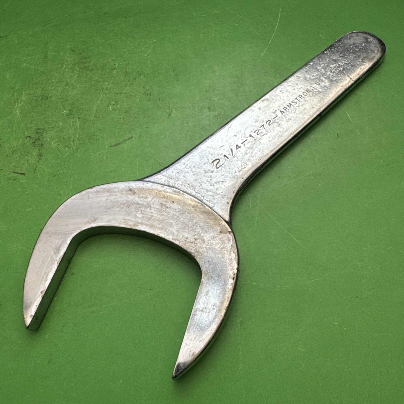 Armstrong Armaloy USA 2-1/4" Chrome Thin Pattern Service Pump Wrench MPN 1272