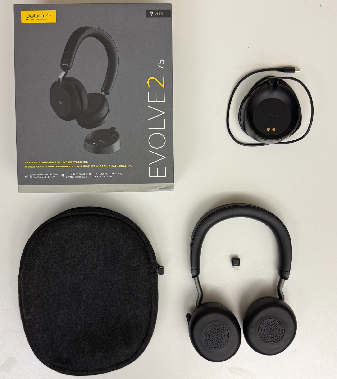 Jabra Evolve2 (no mic) 75 USB-C Headset 27599-999-889