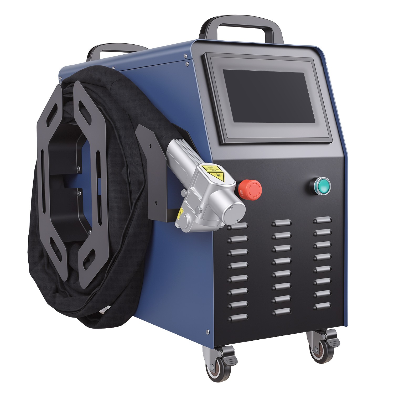 1500W Portable Fiber Laser Cleaning Machine for Oil Rust Paint Removal SUP 32C