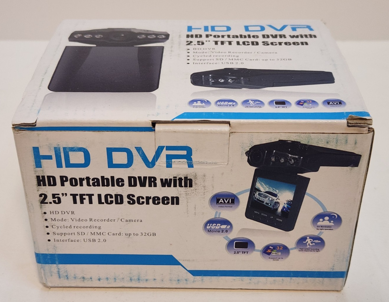 2.5" Full HD Car Video Recorder Camera 120° Vehicle Dash Cam DVR Night Visions