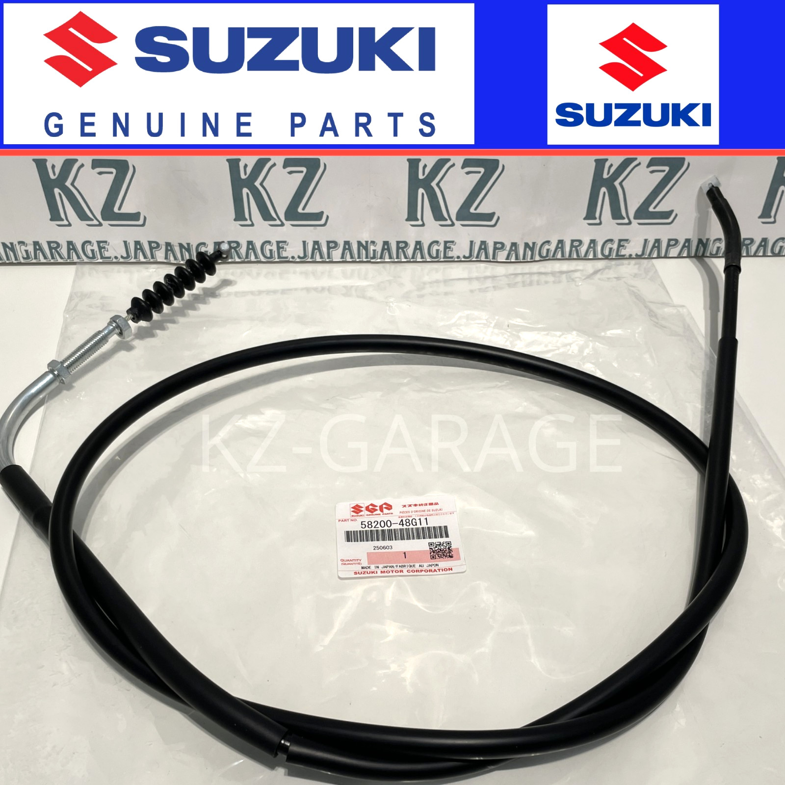 SUZUKI Genuine Boulevard Clutch Cable 58200-48G11 NEW