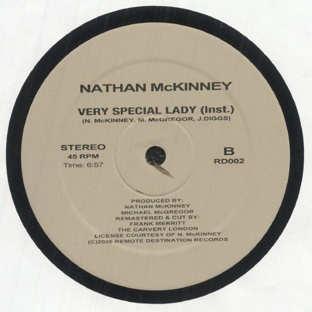 Nathan McKinney - Very Special Lady Pt. II (12")