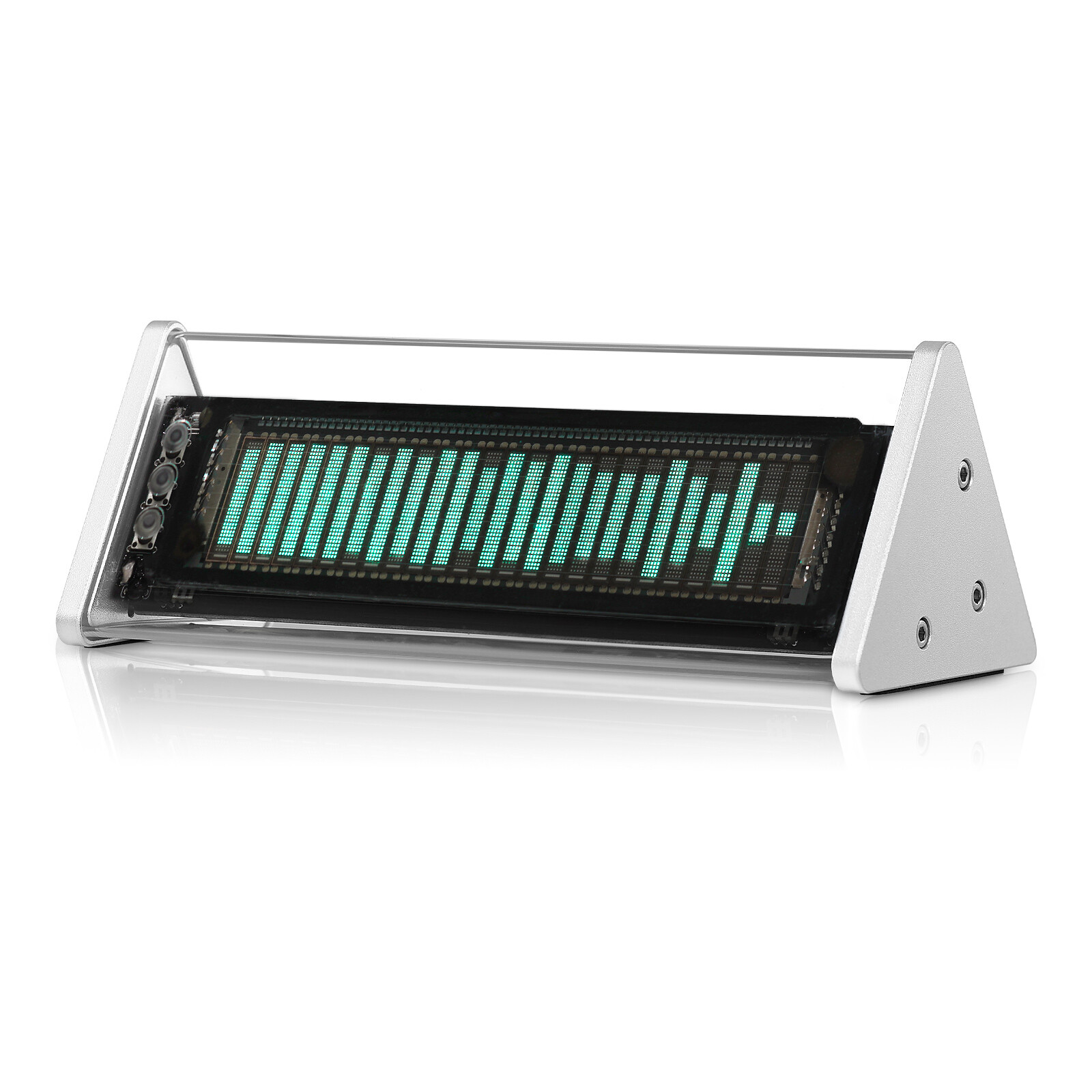VFD Audio Spectrum Analyzer Audio Selector Box w/Bluetooth 5.0 Speaker Receiver