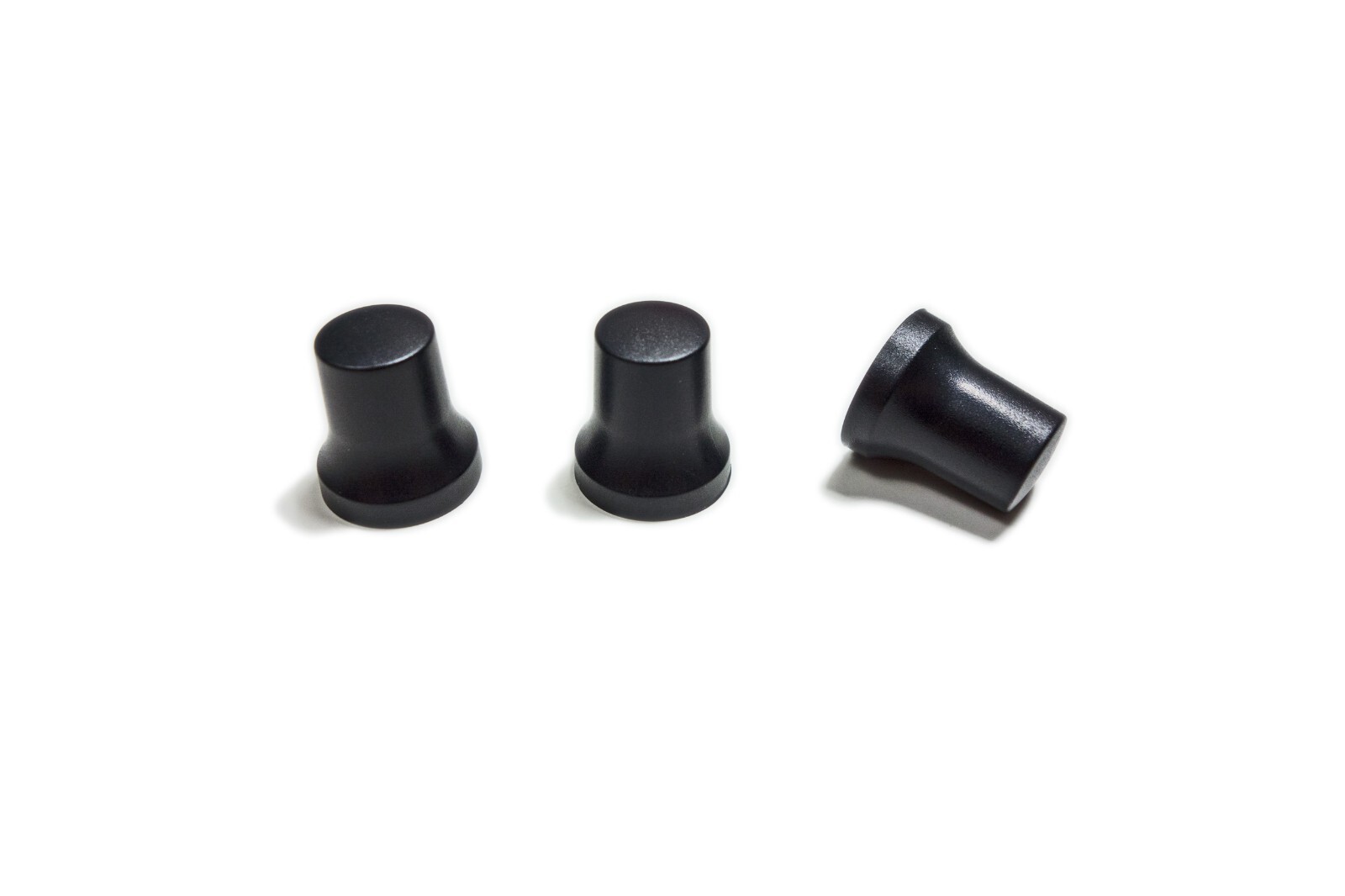 NEW 3pcs Replacement Knob for Alesis Micron Alesis Ion Black Knob Cap Part