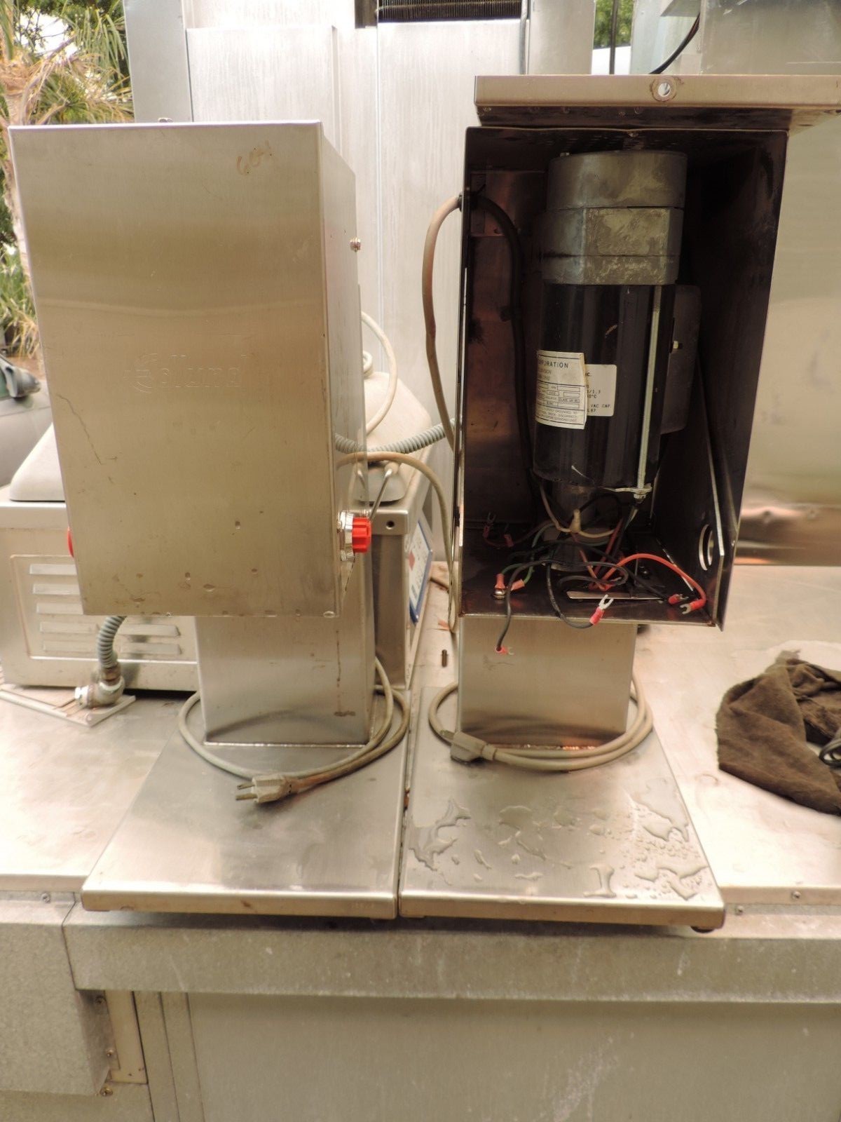 EDLUND CAN OPENER (ELECTRIC motor) parts only mdl. 610E