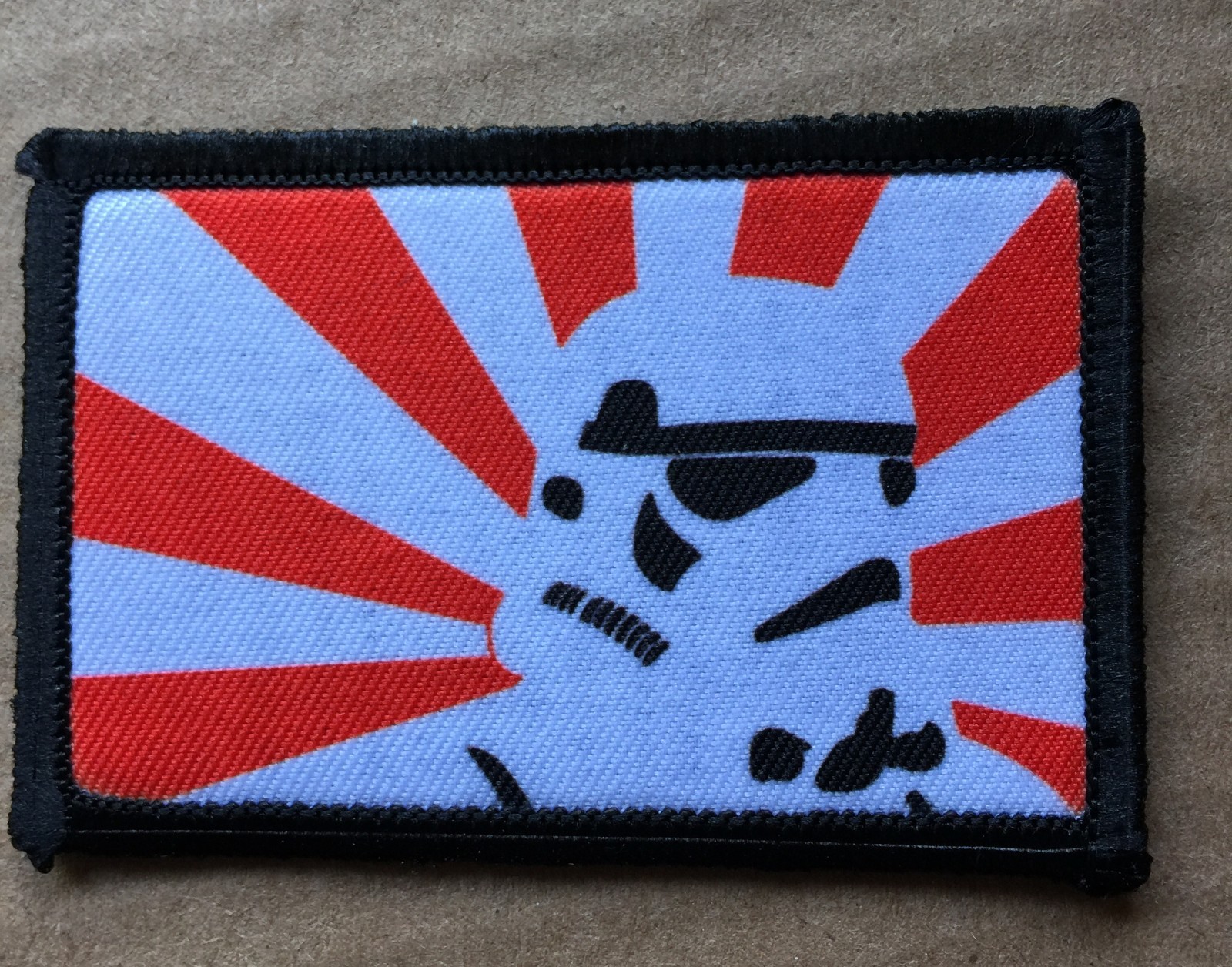 Samurai Jack Morale Patch Military Tactical Army Flag USA Hook Badge