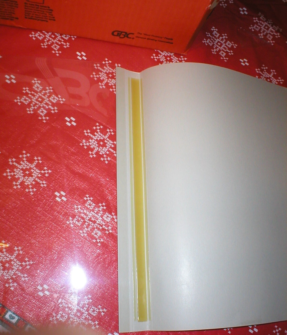GBC GRAY THERM-A-BINDERS OPEN BOX SOLD AS IS