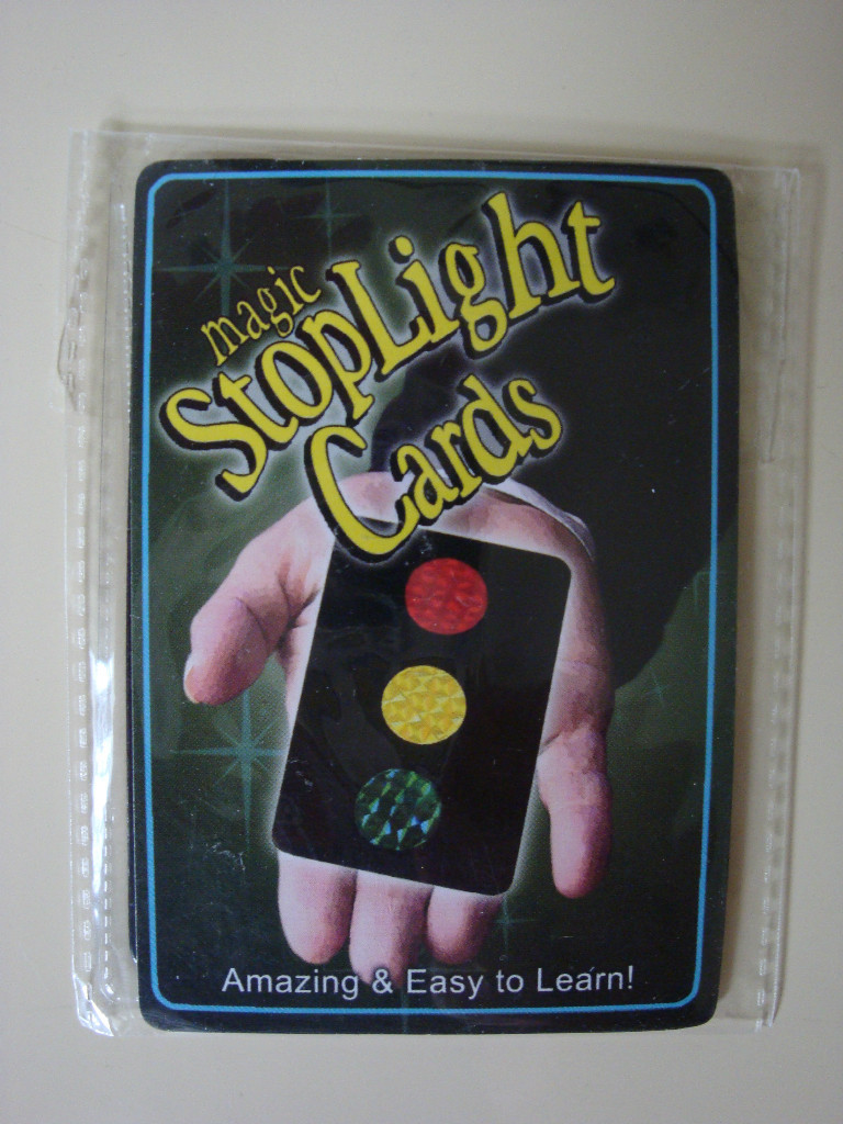 MAGIC STOP LIGHT CARDS TRICK BY MAGIC MAKERS CLOSE UP ILLUSION EASY TO LEARN