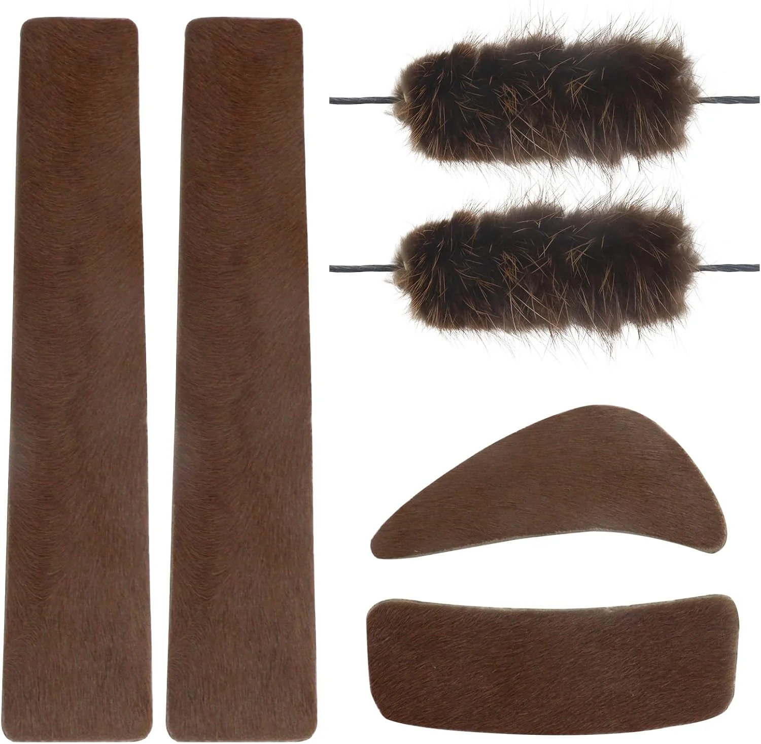 Archery Bow String Silencer Set Arrow Rest Plate Bow Limb Silencers Bow Silencer