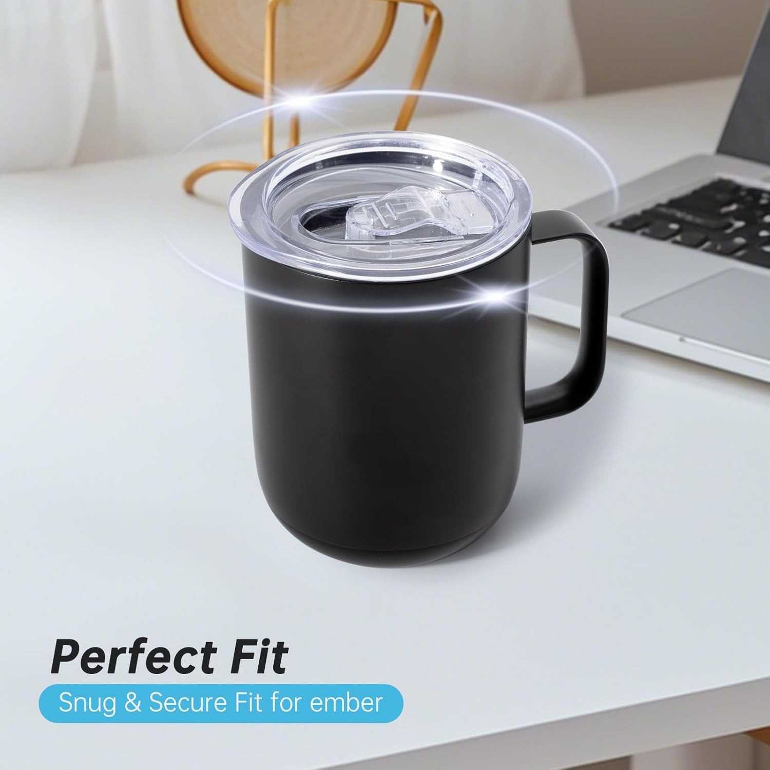 Replacement Sliding Lid for Ember Smart Mug, Spill Proof