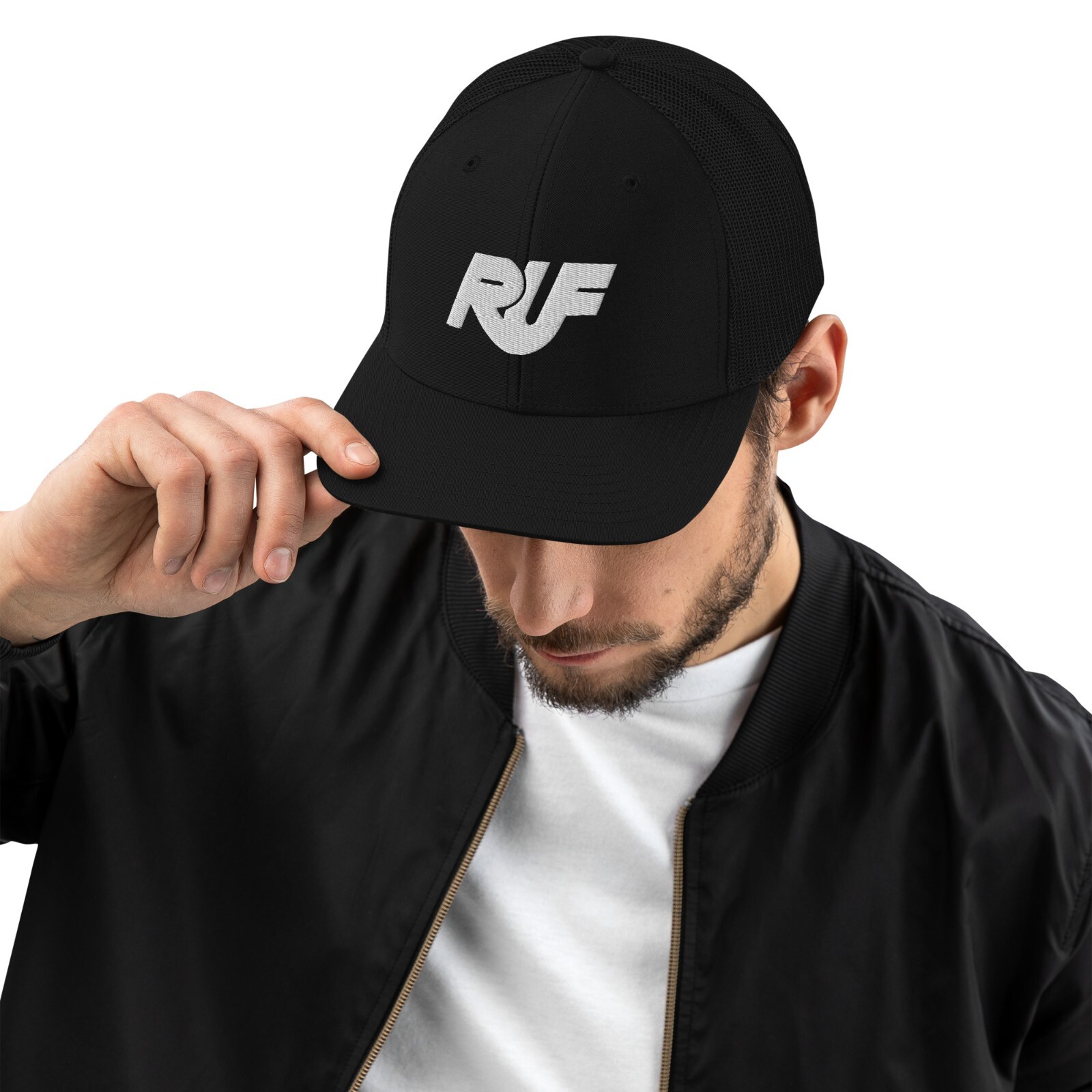 RUF Porsche 911 Hat - Racing F1 Snapback (Black)