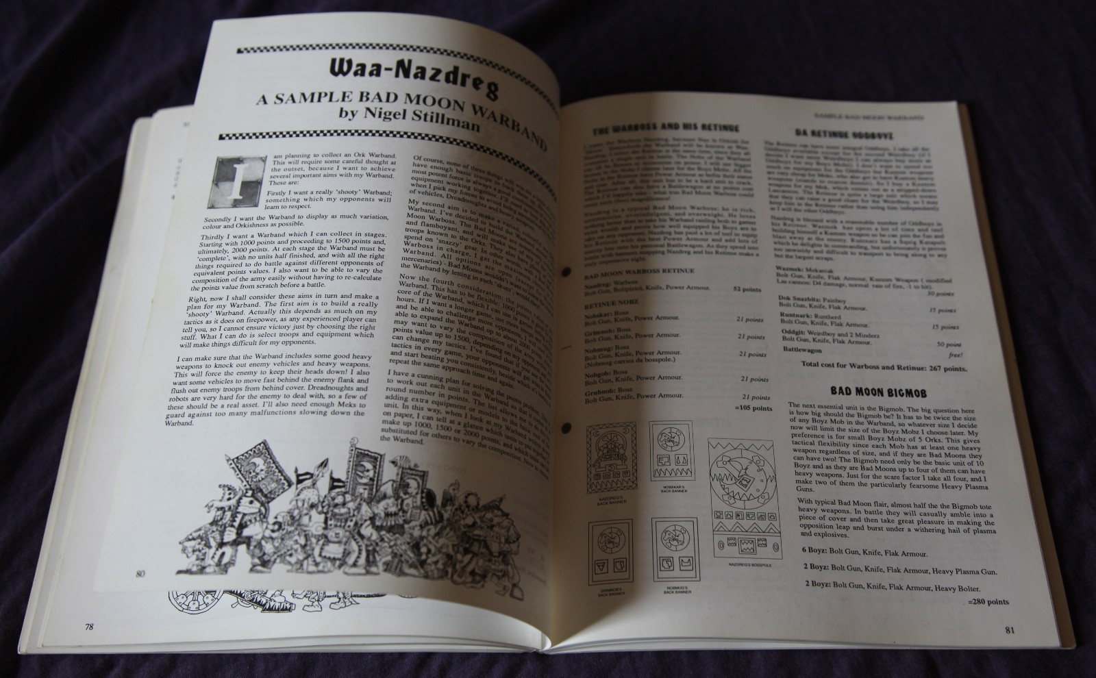 Warhammer 40k, Freebooterz, Freebooters 1991, Orkses Rule Book Codex, Army Lists