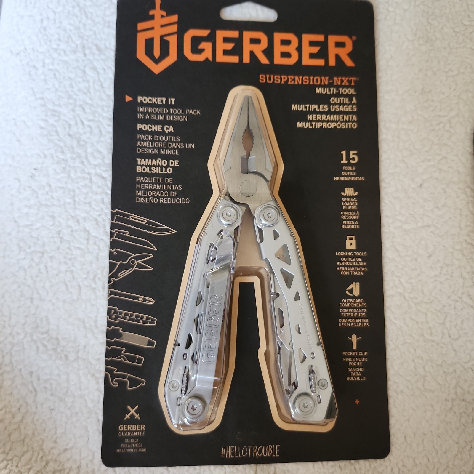 Gerber 31-003634 15 in 1 Multi-Tool with Pocket Clip