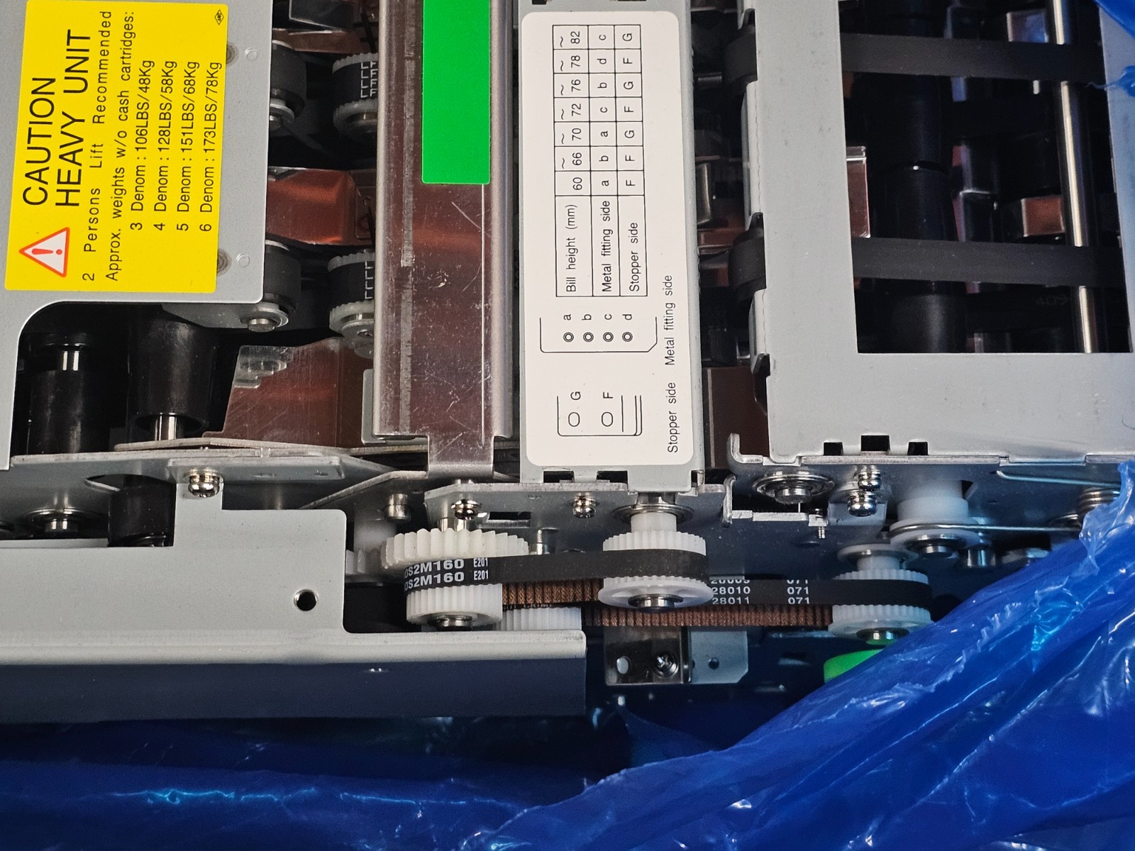 Fujitsu KD03300-B702 KD11116-C120 KD03300-C400 ATM Dispenser *PICTURED ITEM ONLY