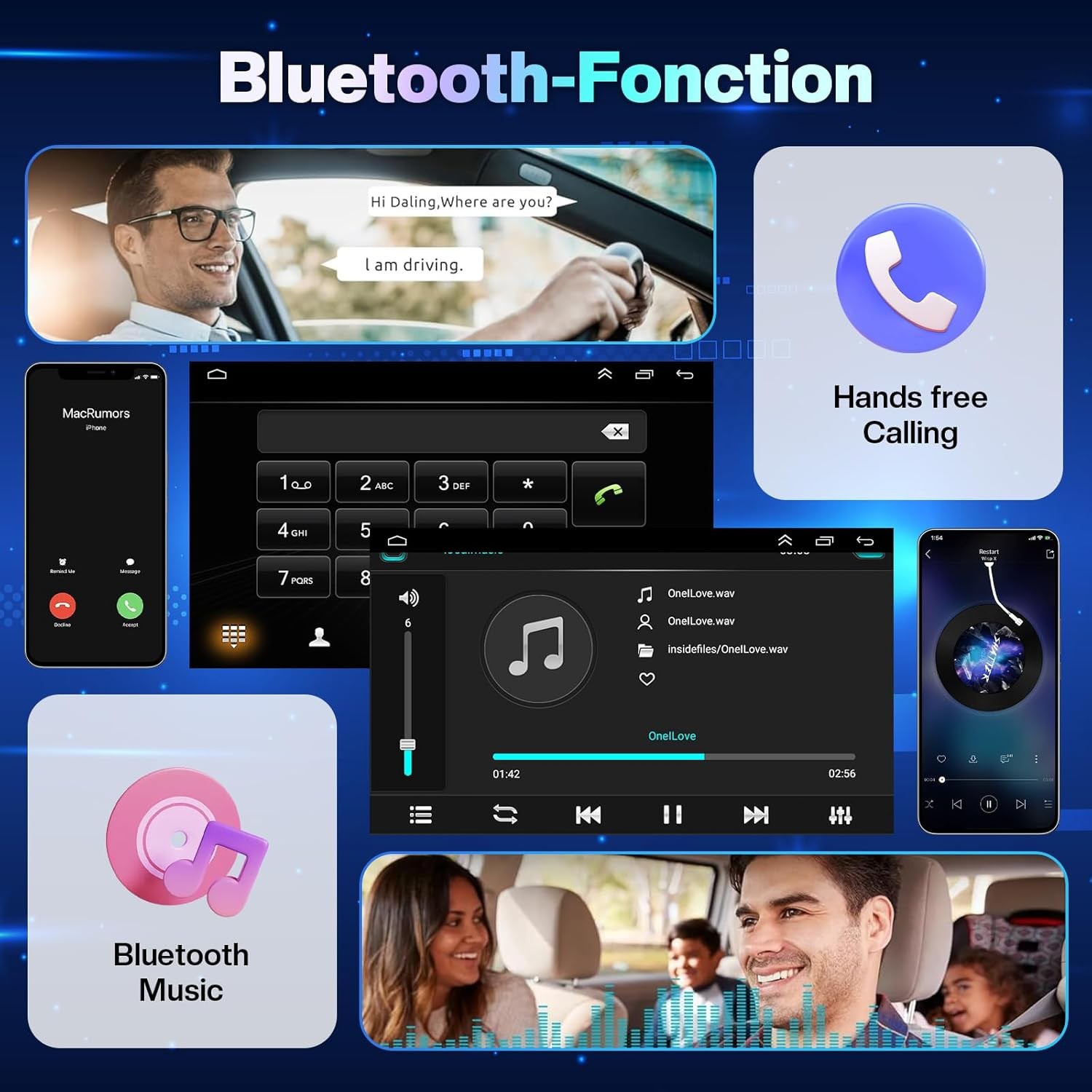 10'' For 2002-2007 Jeep Liberty Car Stereo Radio Apple Carplay Android 15 GPS