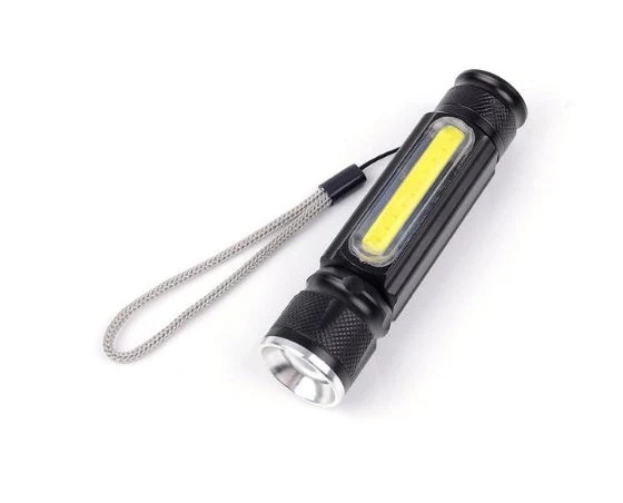 Rechargeable Multifunctional LED Flashlight – Magnetic Work Light