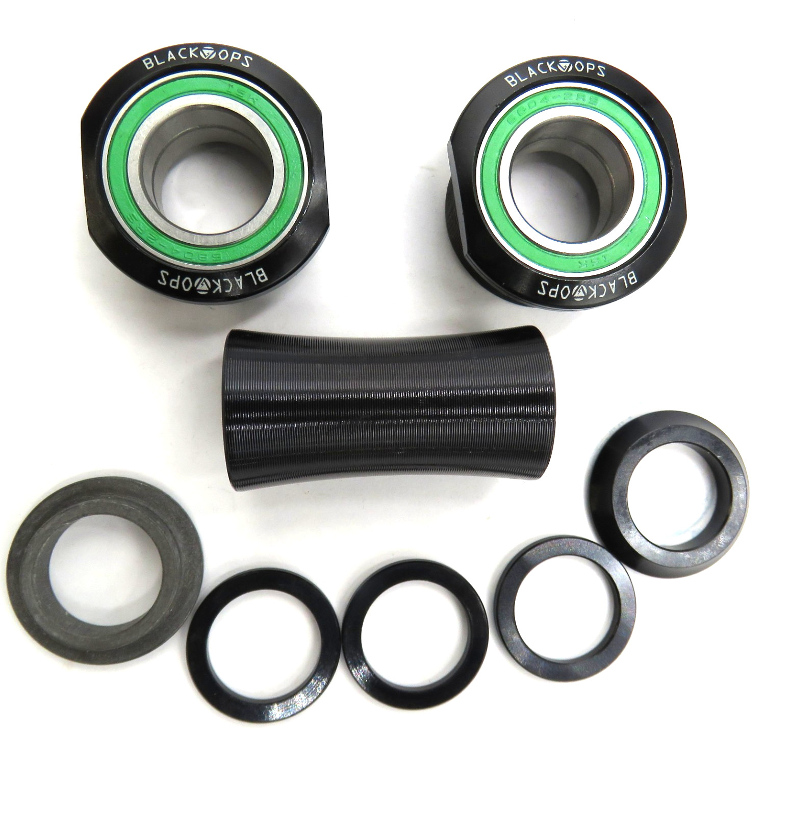 BMX Euro Bottom Bracket 19 mm Black Sealed Bearings European  BB Bottom Bracket