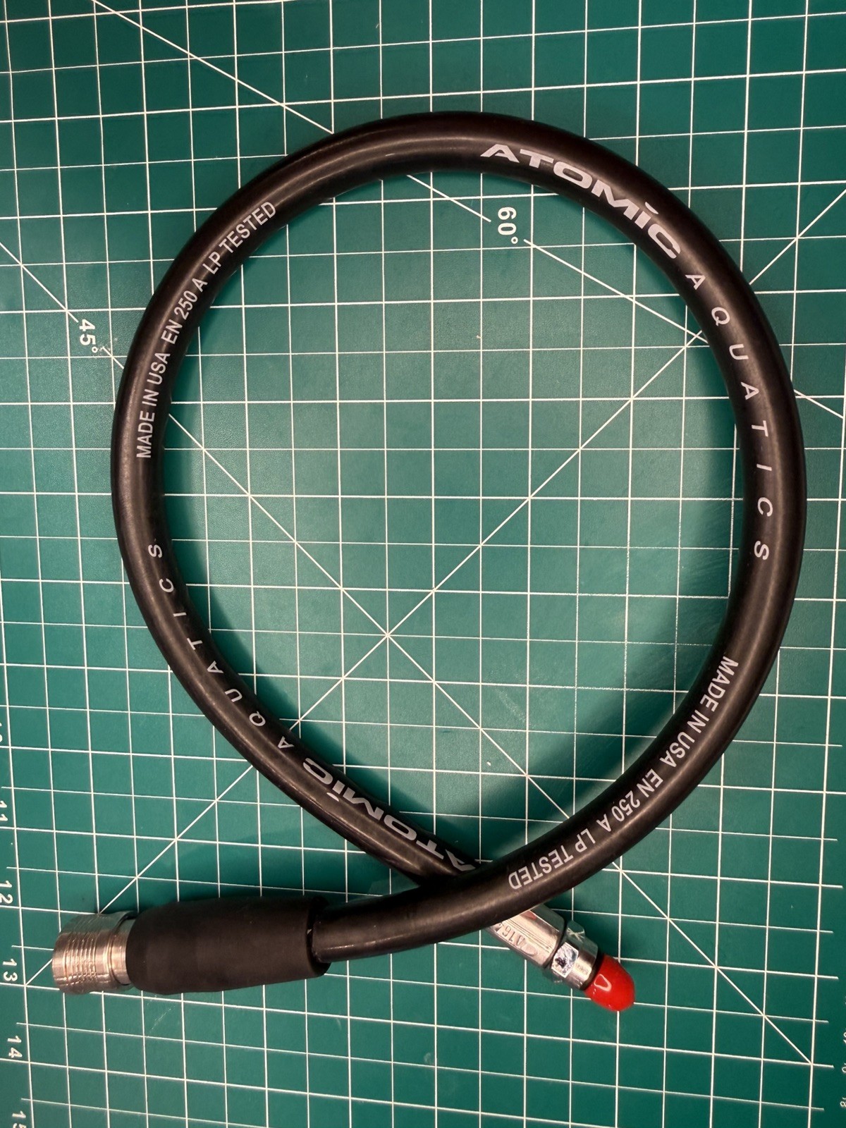 Atomic Aquatics SS1 Genuine Inflator/Octo QD Hose