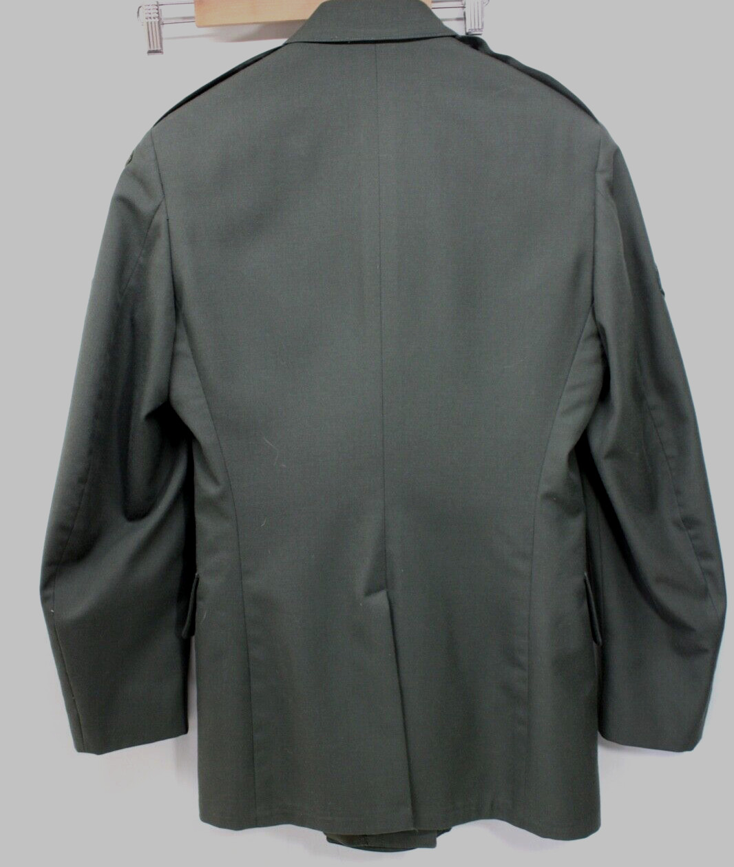 VTG US ARMY DRESS GREEN SUIT WOOL JACKET & PANTS JACKET 37 L / PANTS 36X29