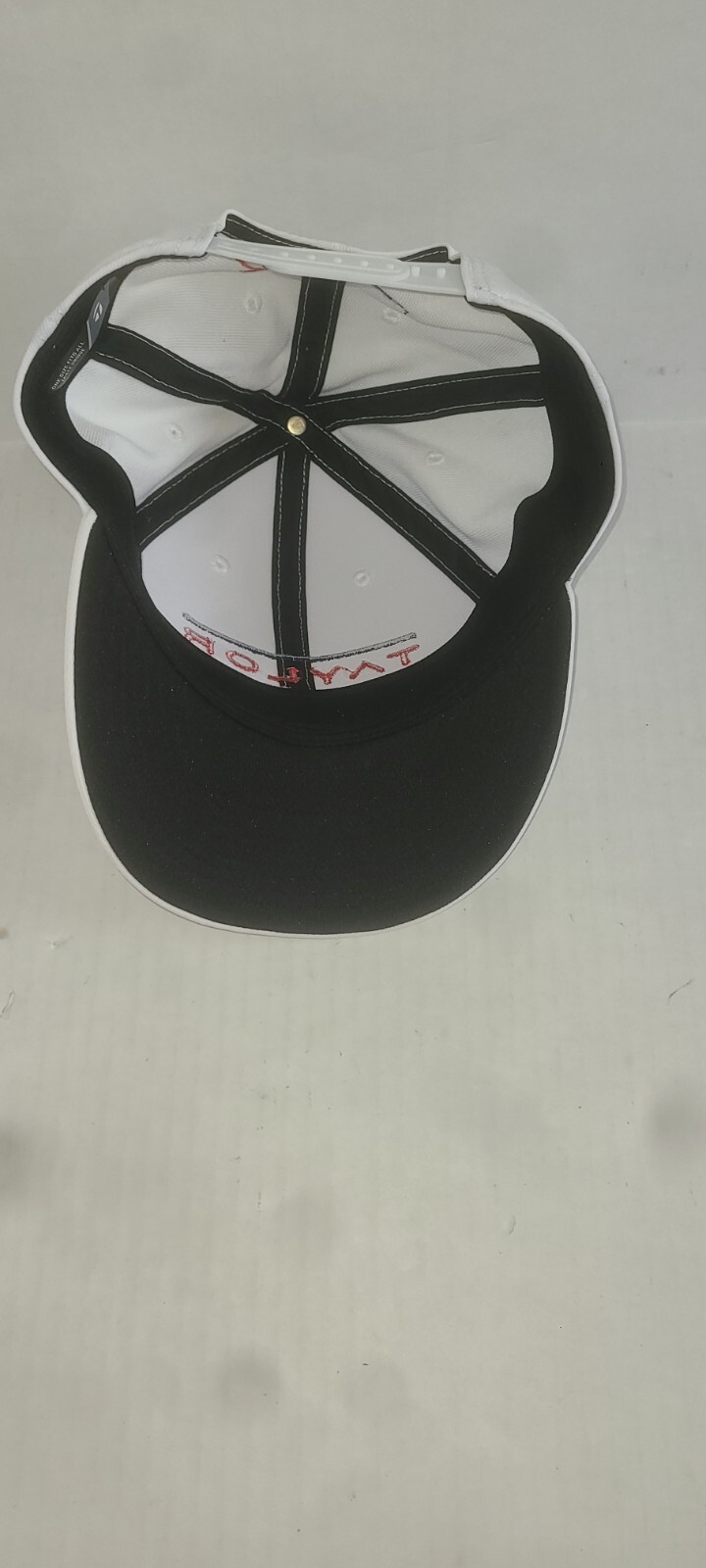 Taylor Made w 7 9 On Back Hit Adjustable Snapback Golf Hat White