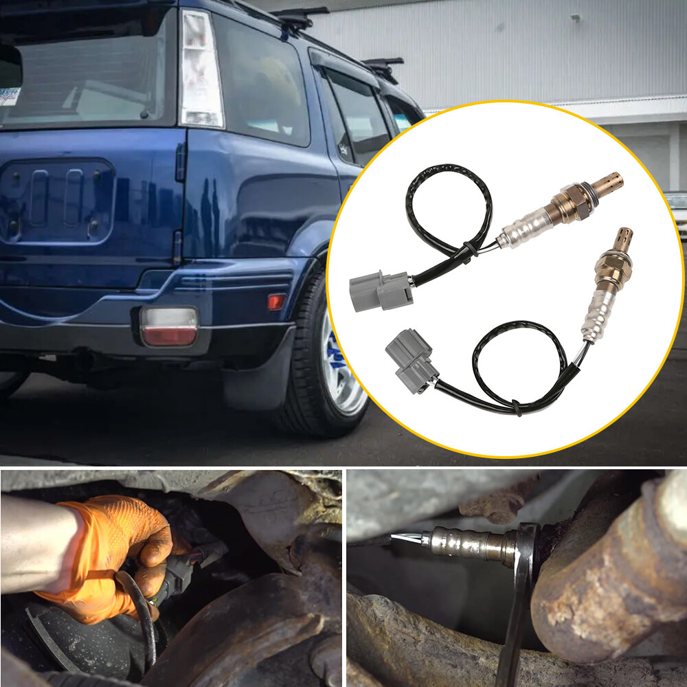 2pcs for 1997-2001 Honda CR-V 2.0L Upstream Downstream Oxygen Sensor O2 02