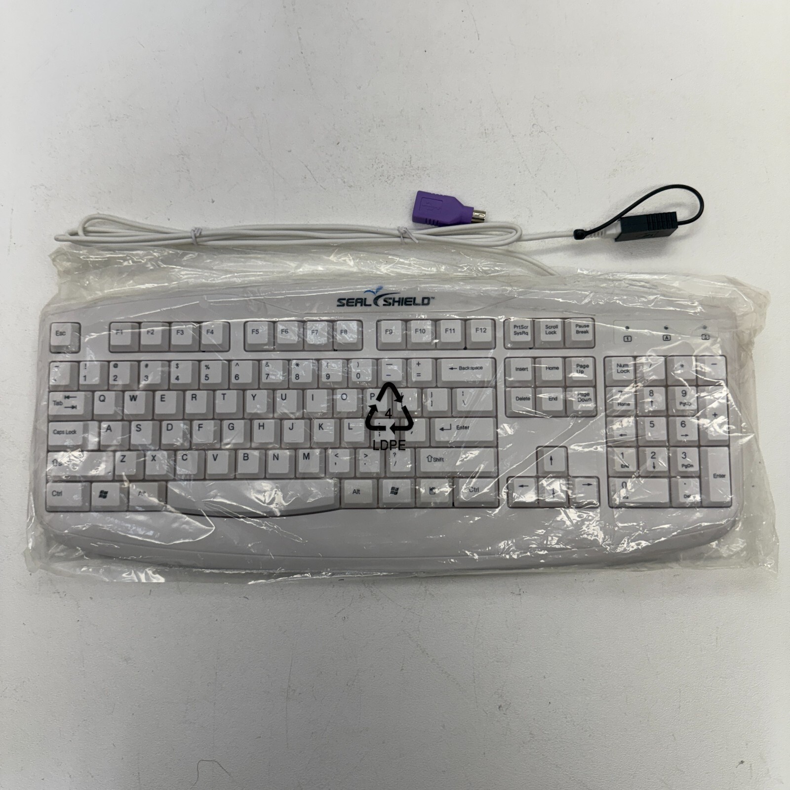 Seal Shield USB Washable Wired Keyboard - STWK503