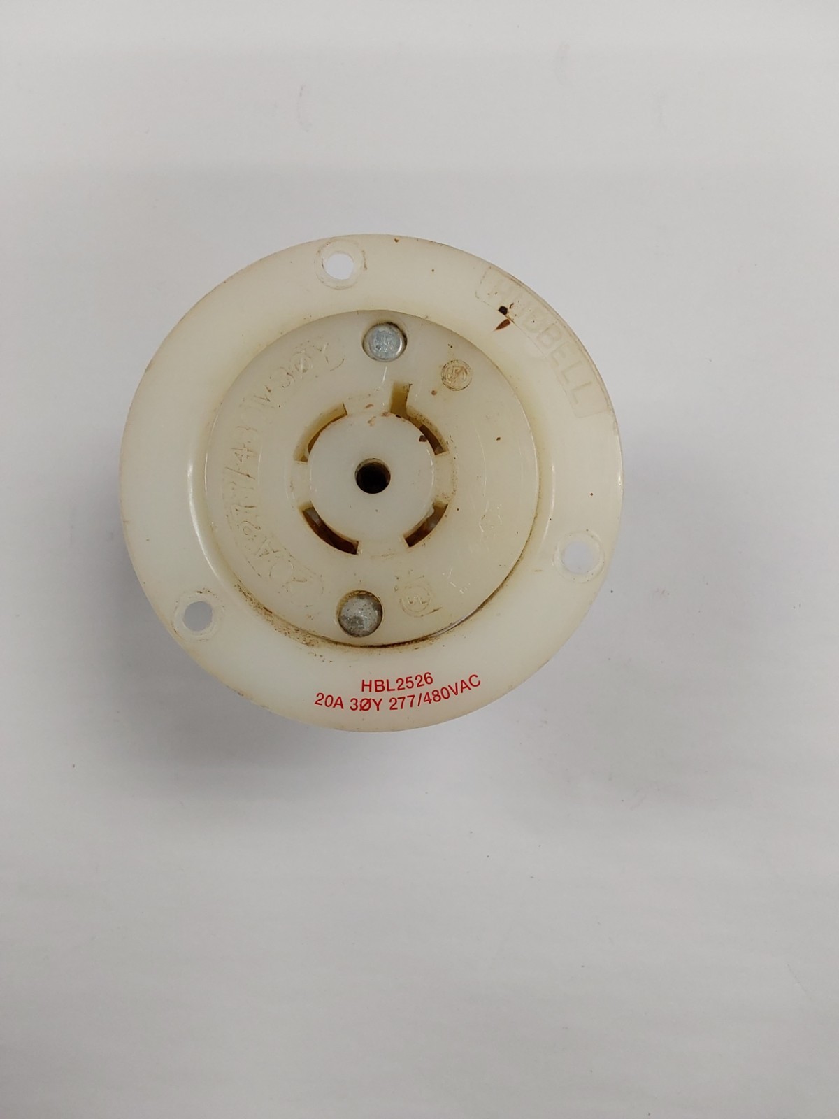 Hubbell HBL2526 20 Amp 3 Phase 277/480v Twist Lock Female