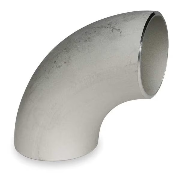 16" Schedule 10S Long Radius 90-Degree Elbow WP304/L Stainless Steel Fitting