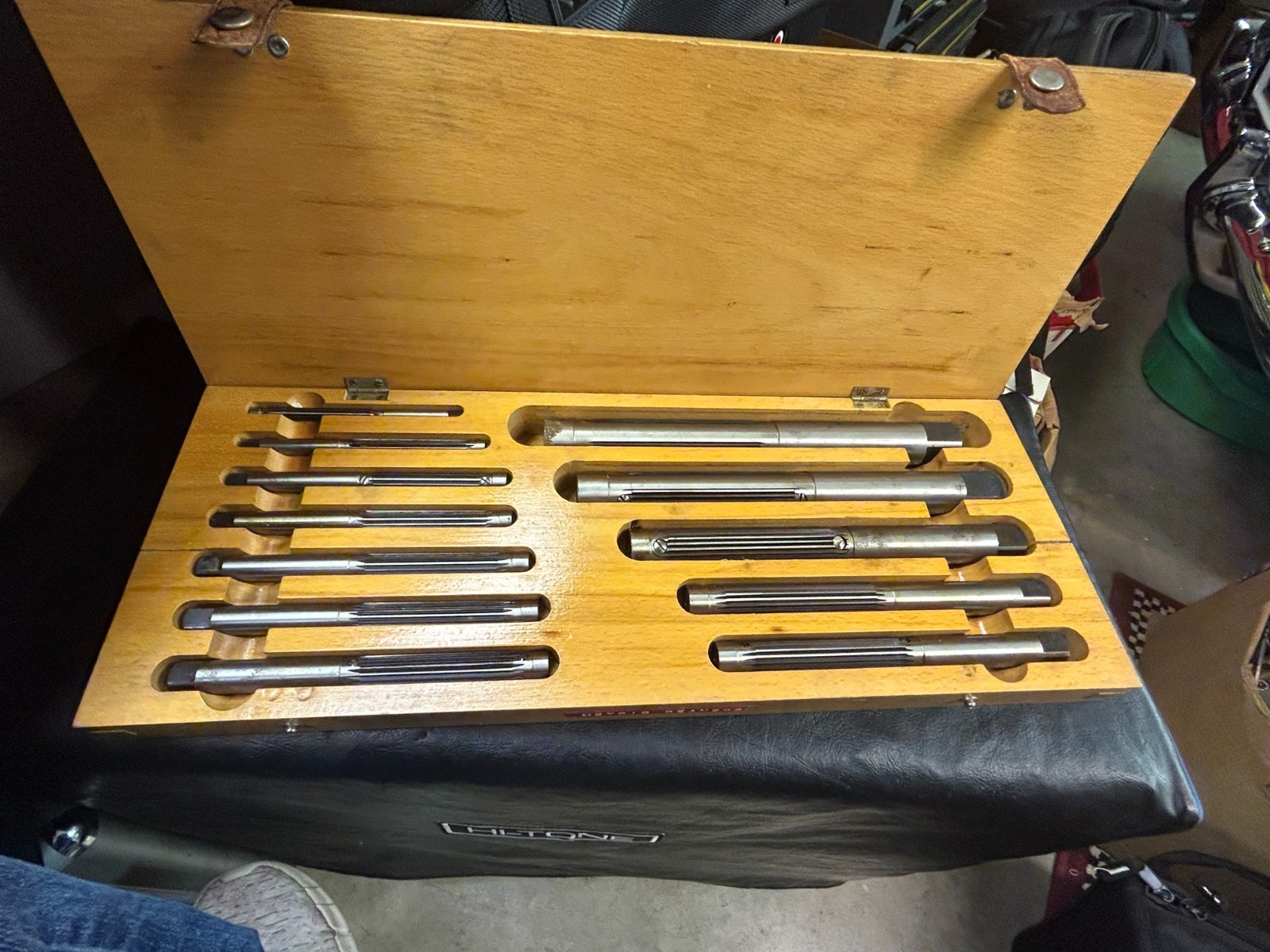 MACHINIST HmShf LATHE MILL  Set of Metric Reamers Unusual Type