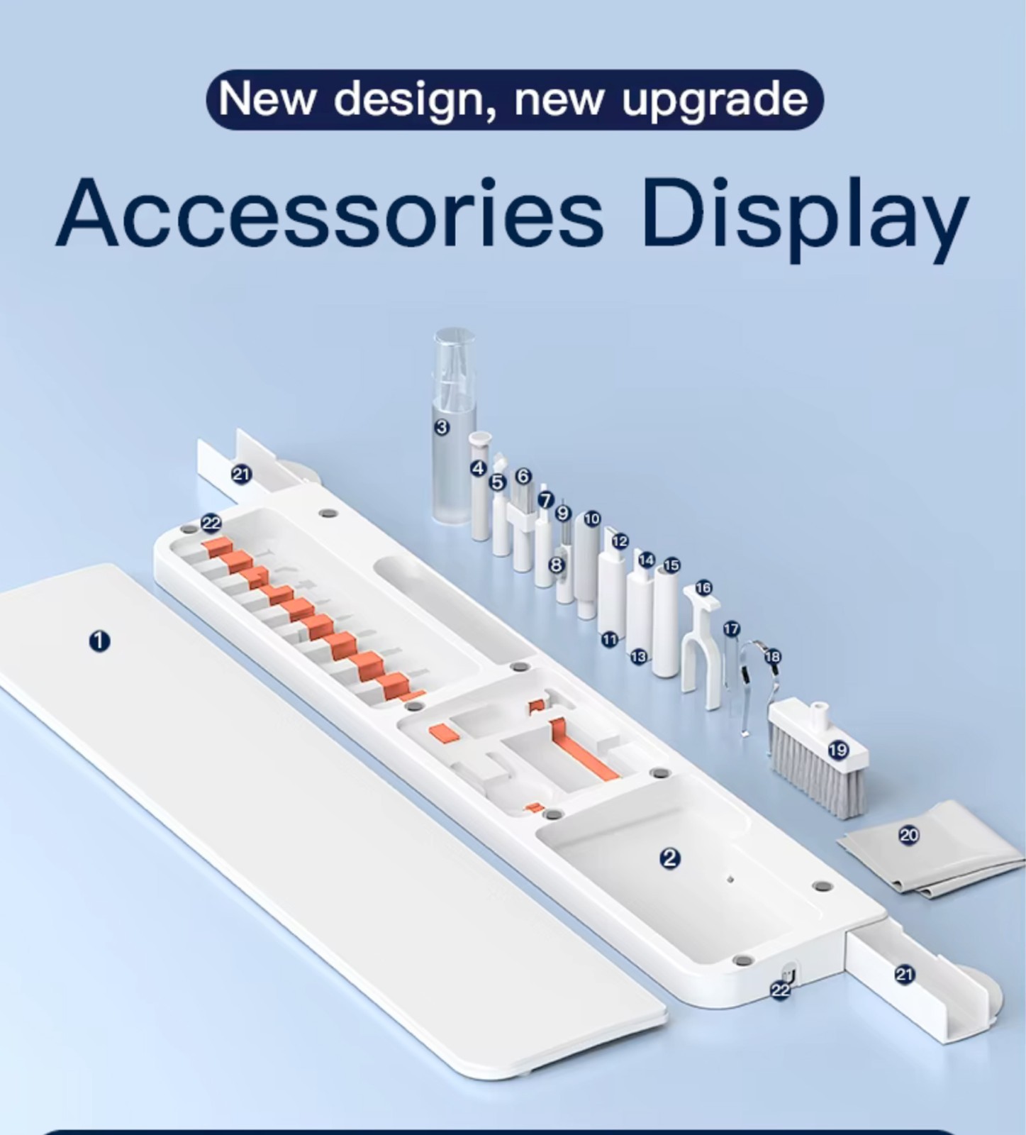 Computer Keyboard Pad Cleaning Set