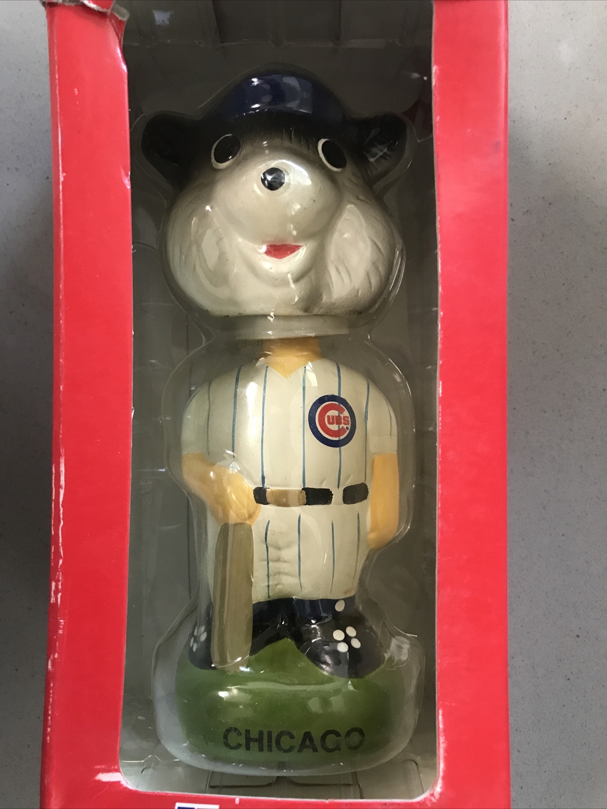 Chicago Cubs￼ Mascot Bobble Head Bobbing MLB Twins Enterprise NIB