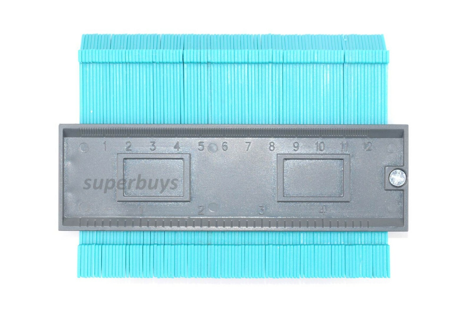 13cm Contour Duplicator Green Profile Shape Gauge Tiling Laminate Edge Shaping